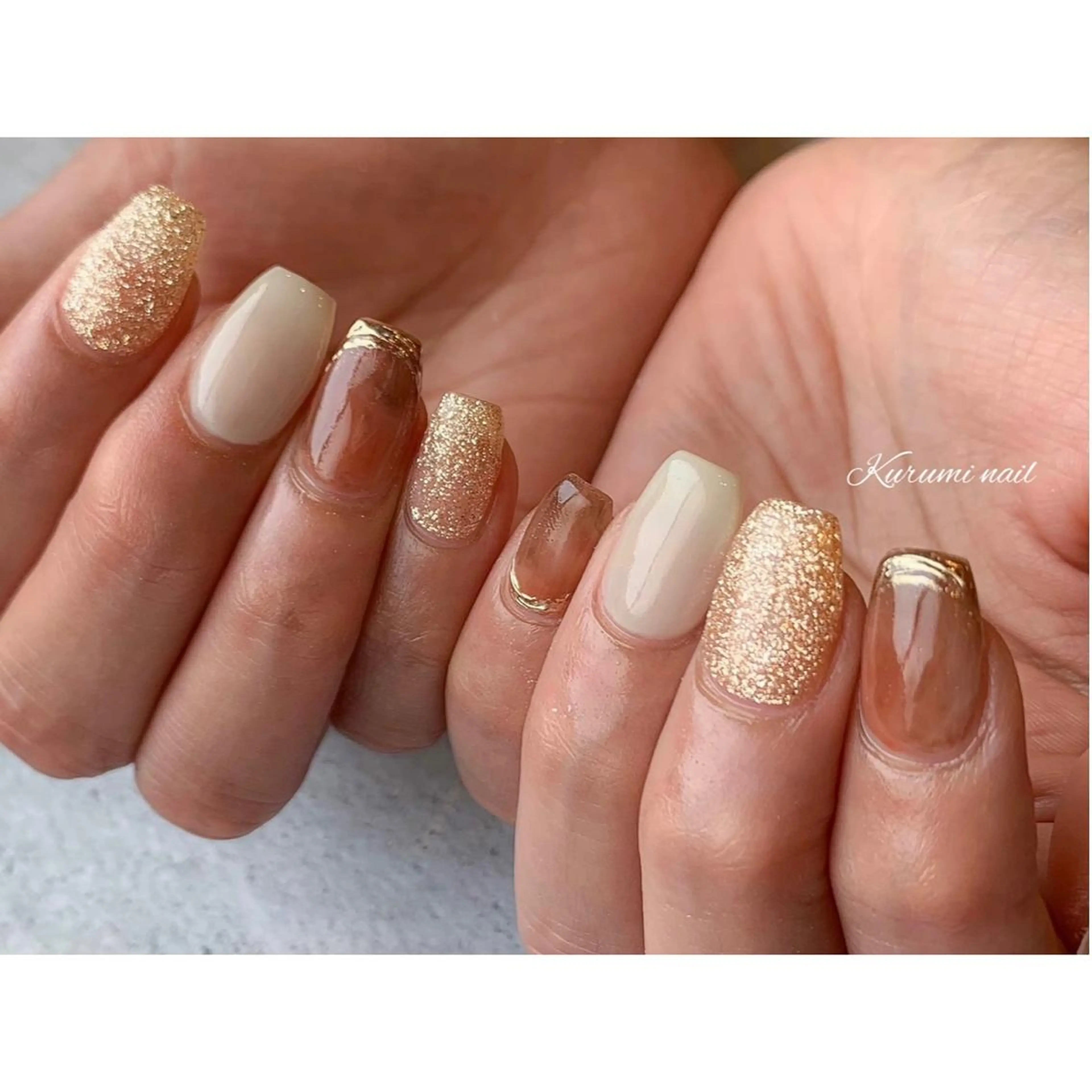 ネイル ハンドネイル Maison noyerのネイルデザイン