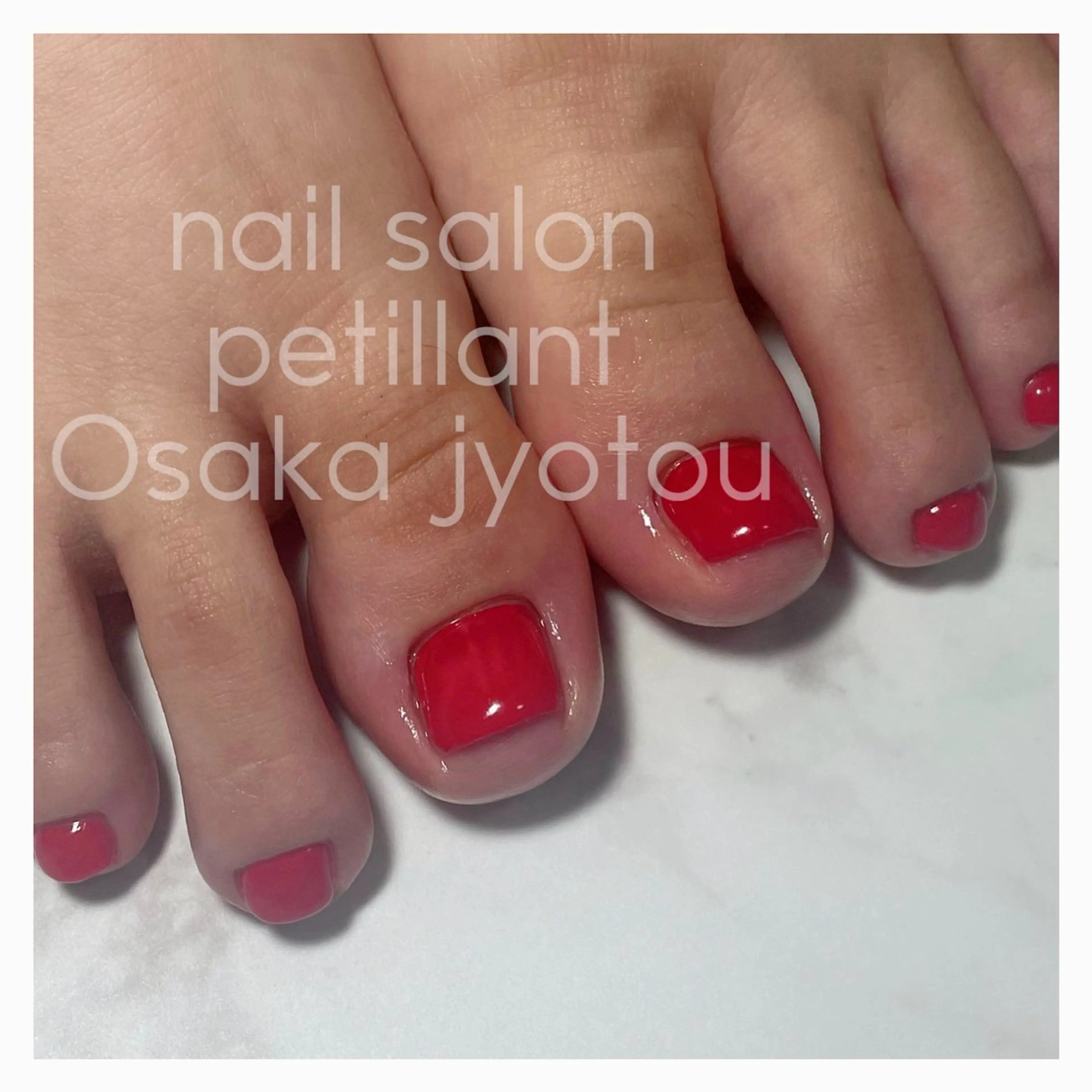 ネイル ボルドー 赤色 nail salon petillantのネイルデザイン