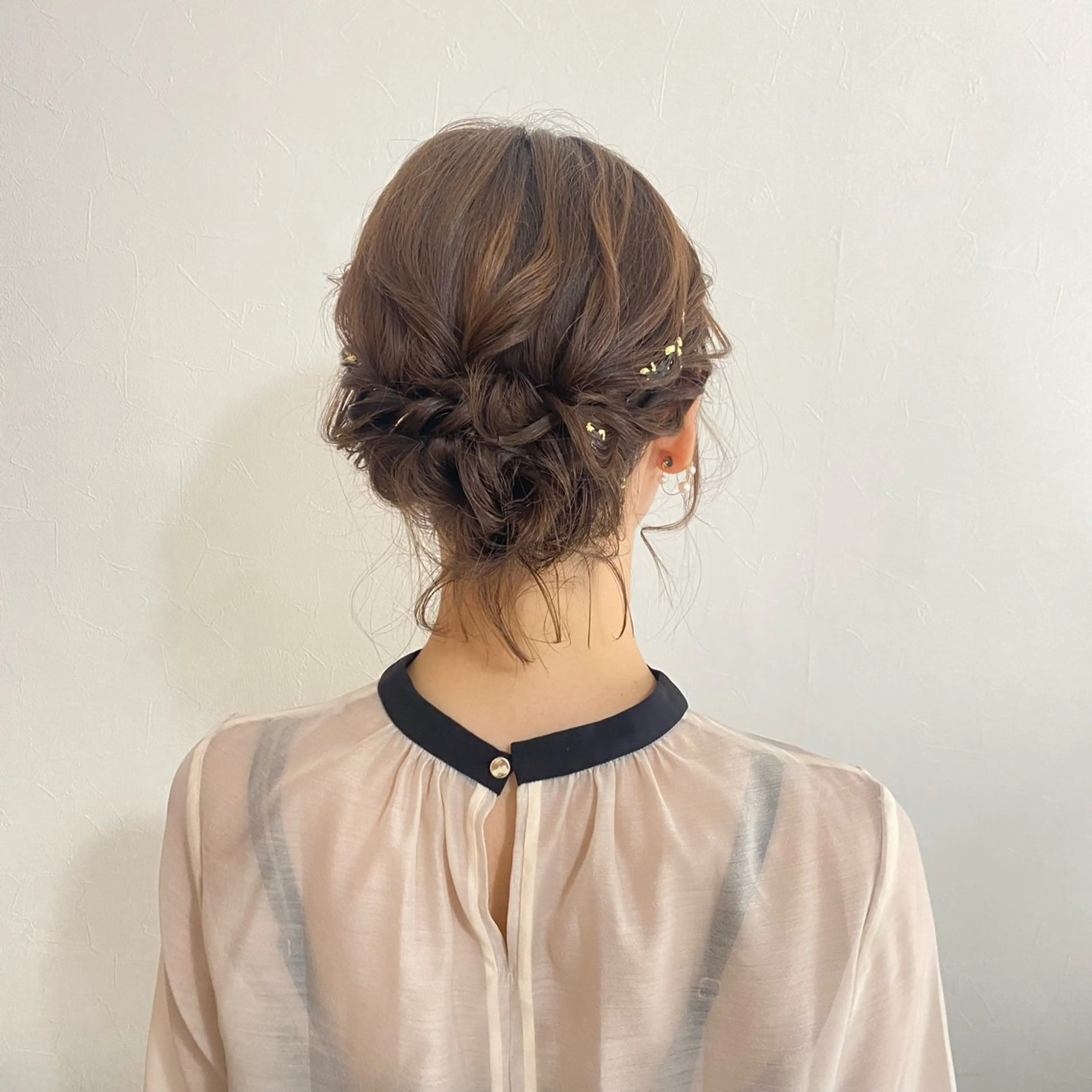 ミディアム ボブ risa/恵比寿/ ヘアセットのヘアスタイル