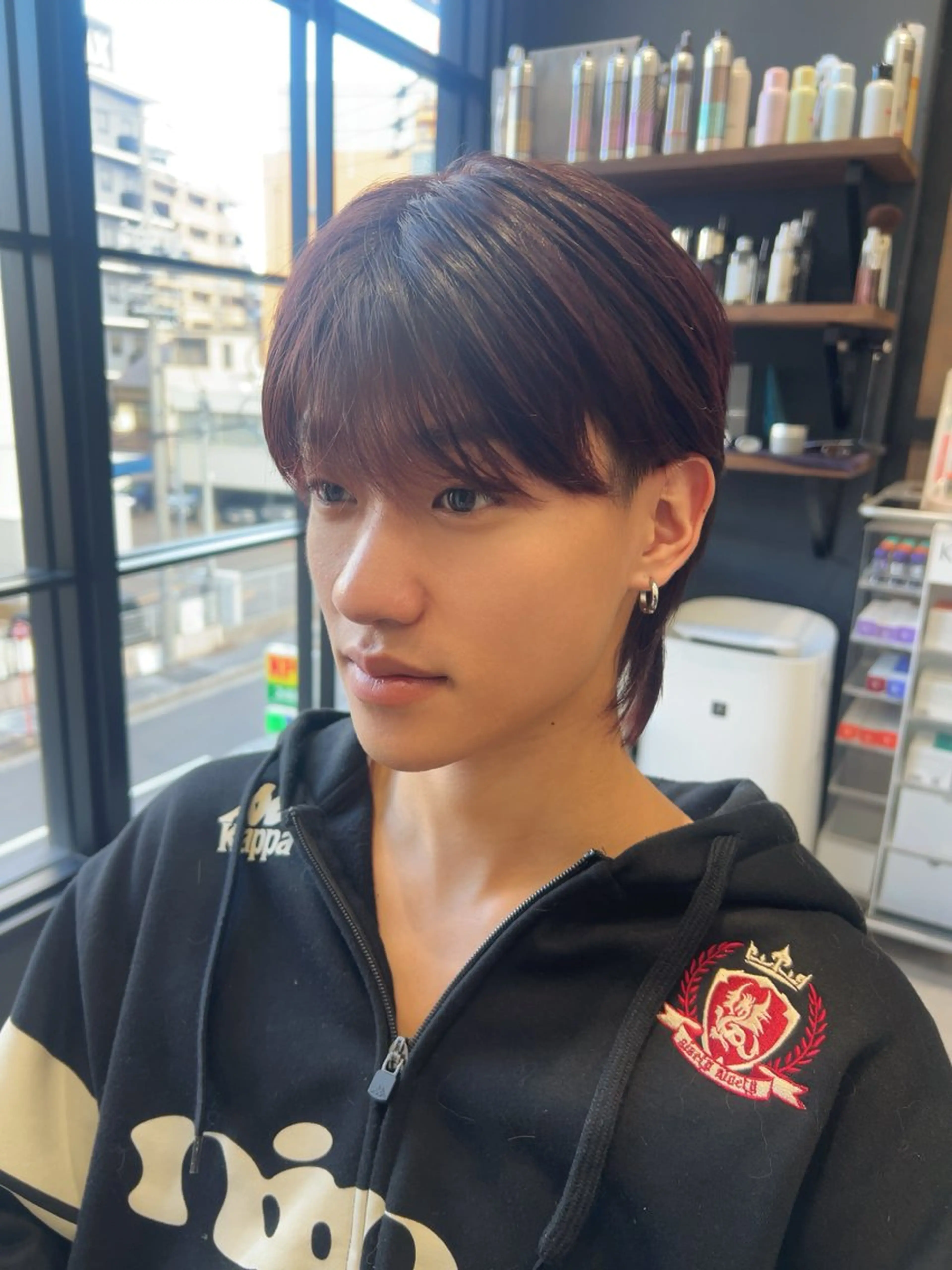 メンズ メンズウルフカット ウルフカット レイヤー/韓国/ ハッシュ/高田翼のヘアスタイル