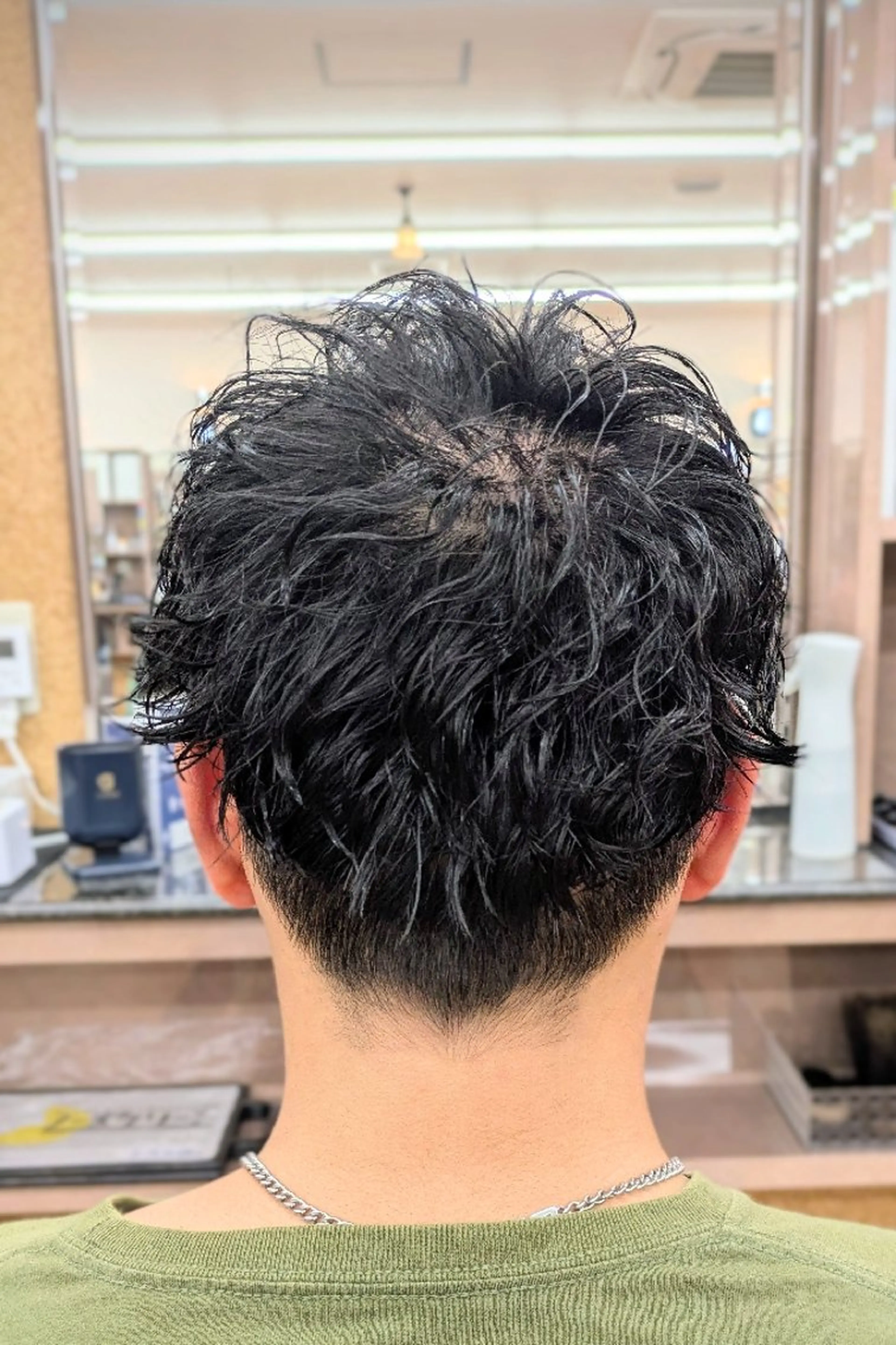 ショート パーマ 理容プラージュ燕三条 福井のヘアスタイル