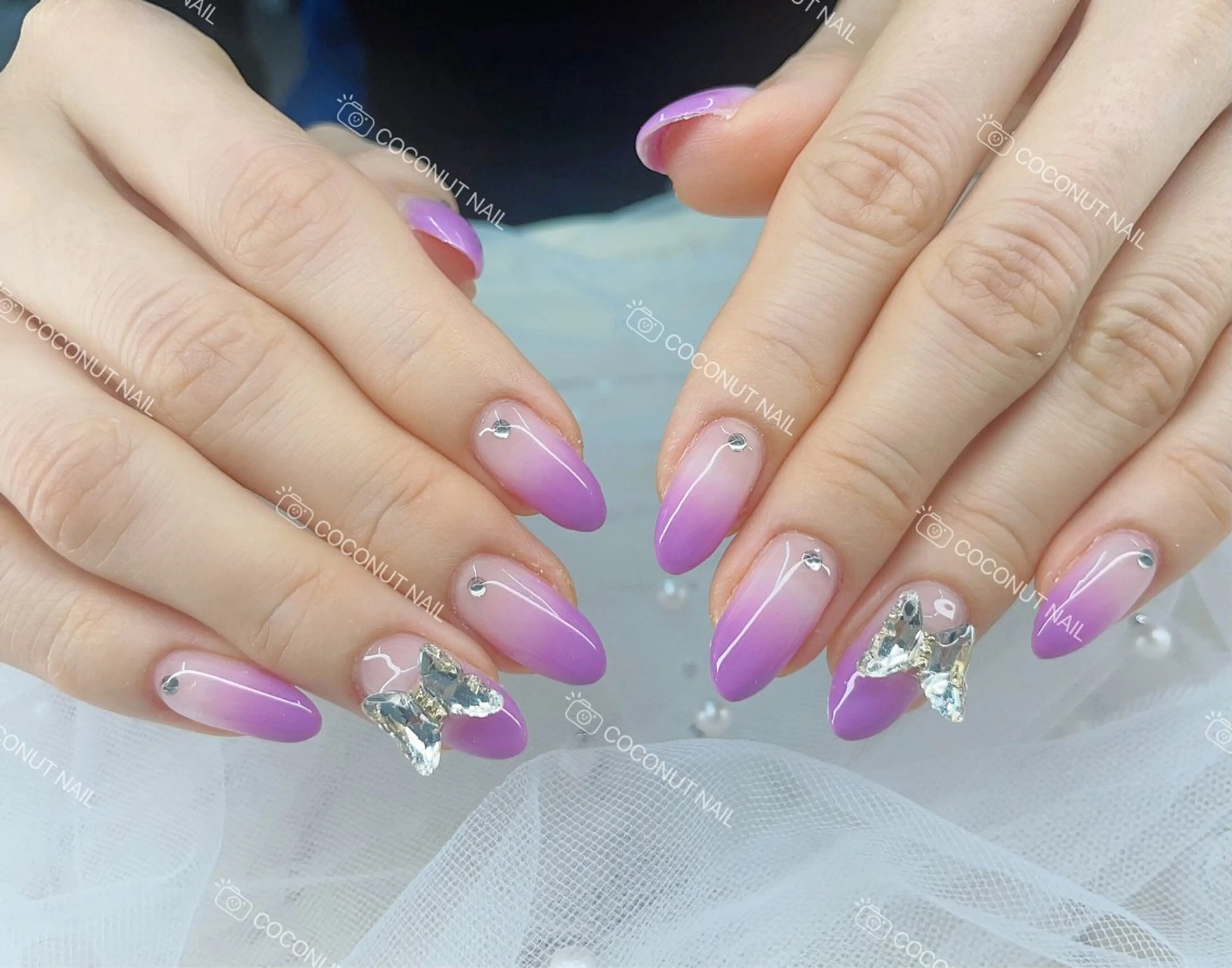 ネイル ハンドネイル 神田 ココナッツのネイルデザイン