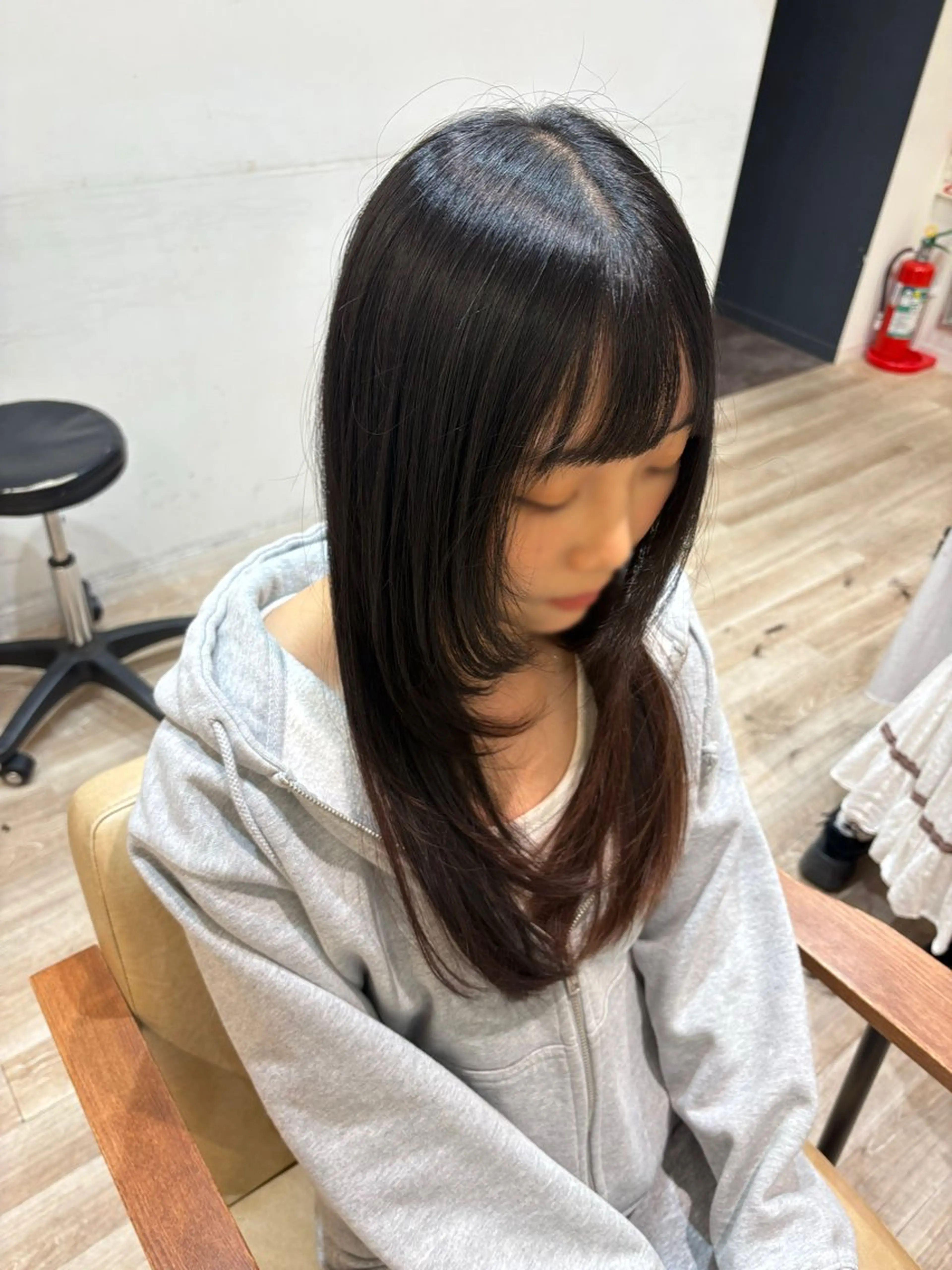 ロング レイヤーカット ✧HINA✧ 韓国風/レイヤーのヘアスタイル