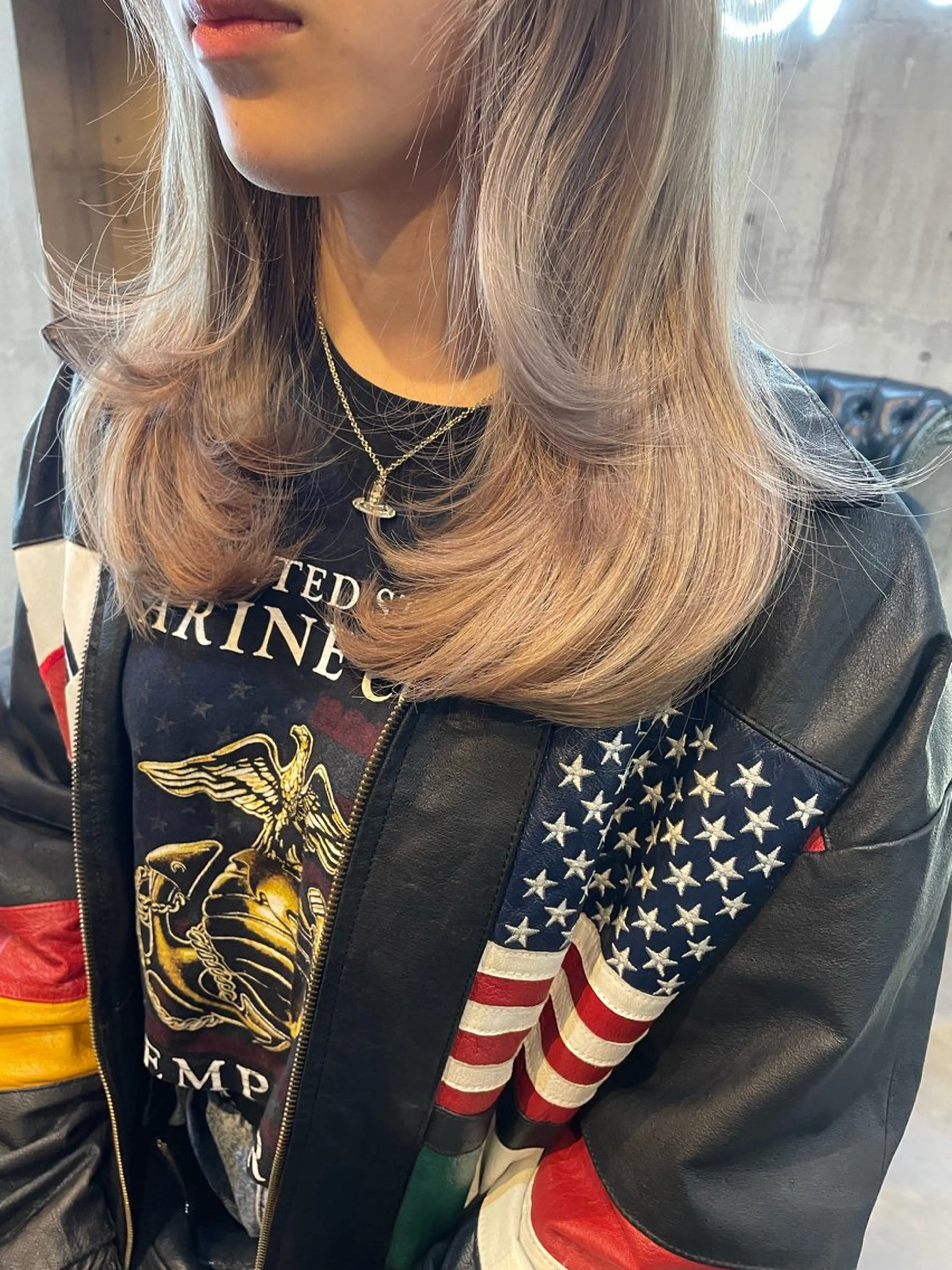 セミロング 北千住10分 肥高　壮汰のヘアスタイル