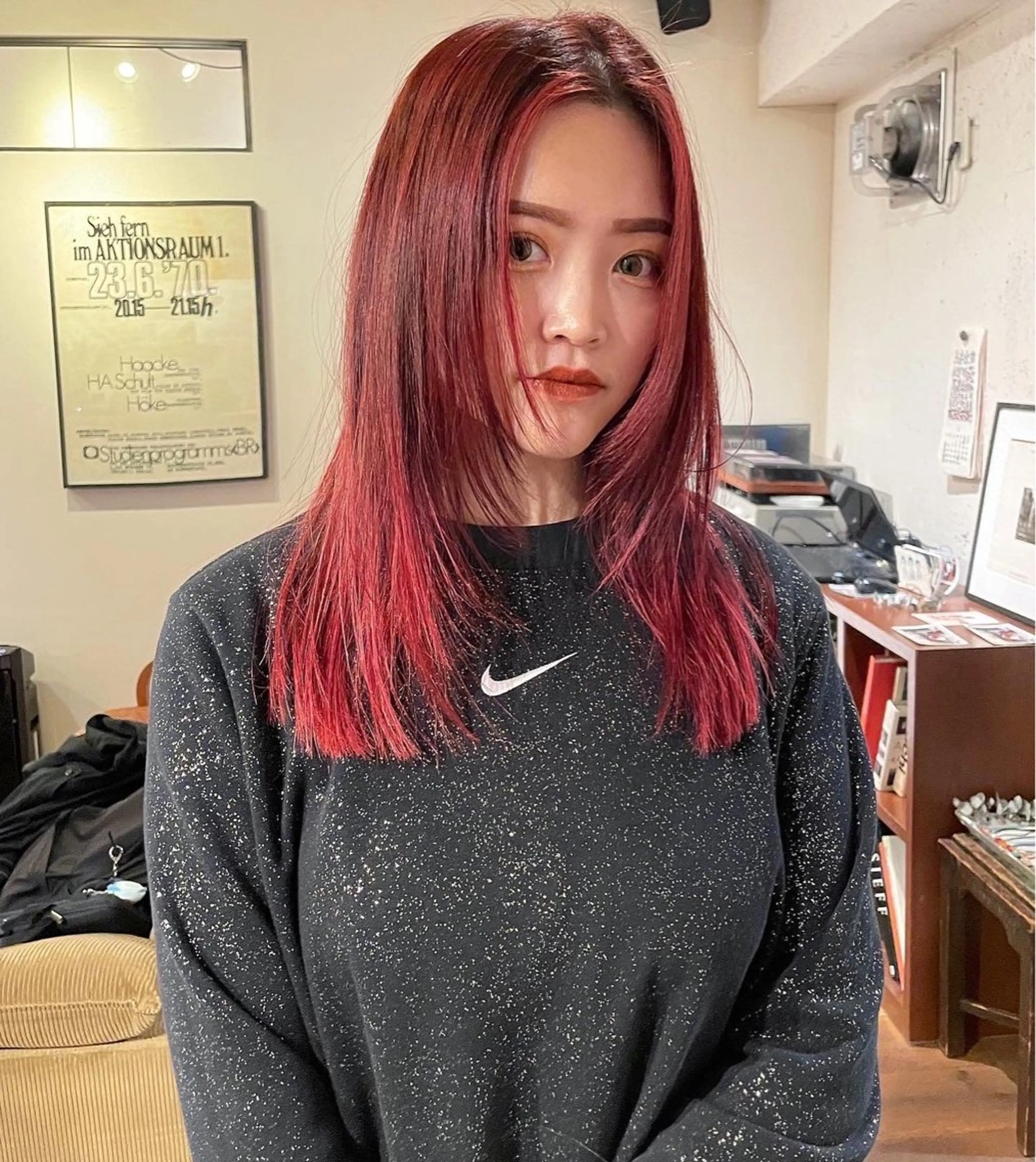 ロング カラー ファッションに 溶け込むstyleのヘアスタイル