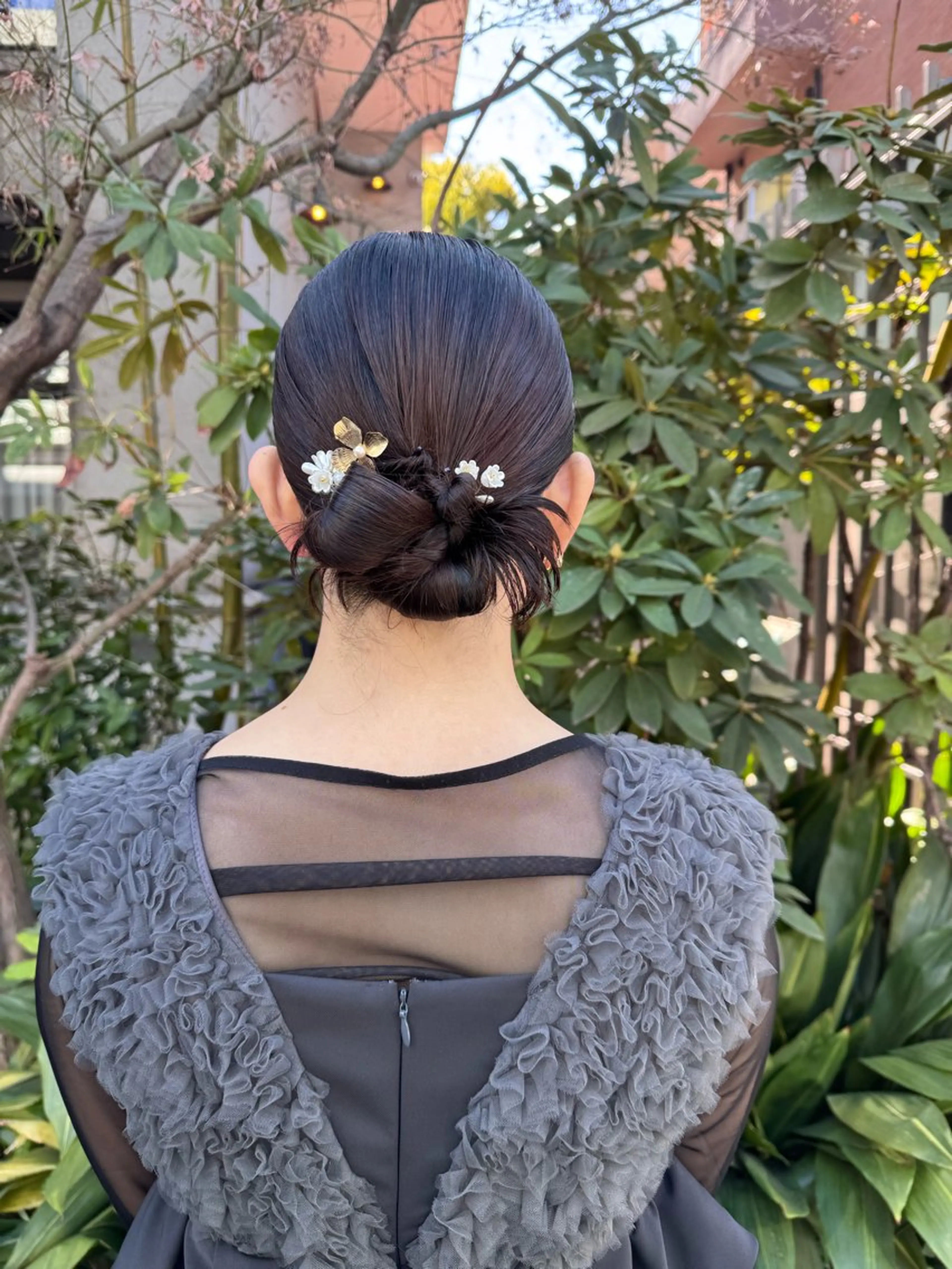 ミディアム ヘアアレンジ ヘアセット 🎗️【ヘアセット 美眉】吉川玲🎗️のヘアスタイル