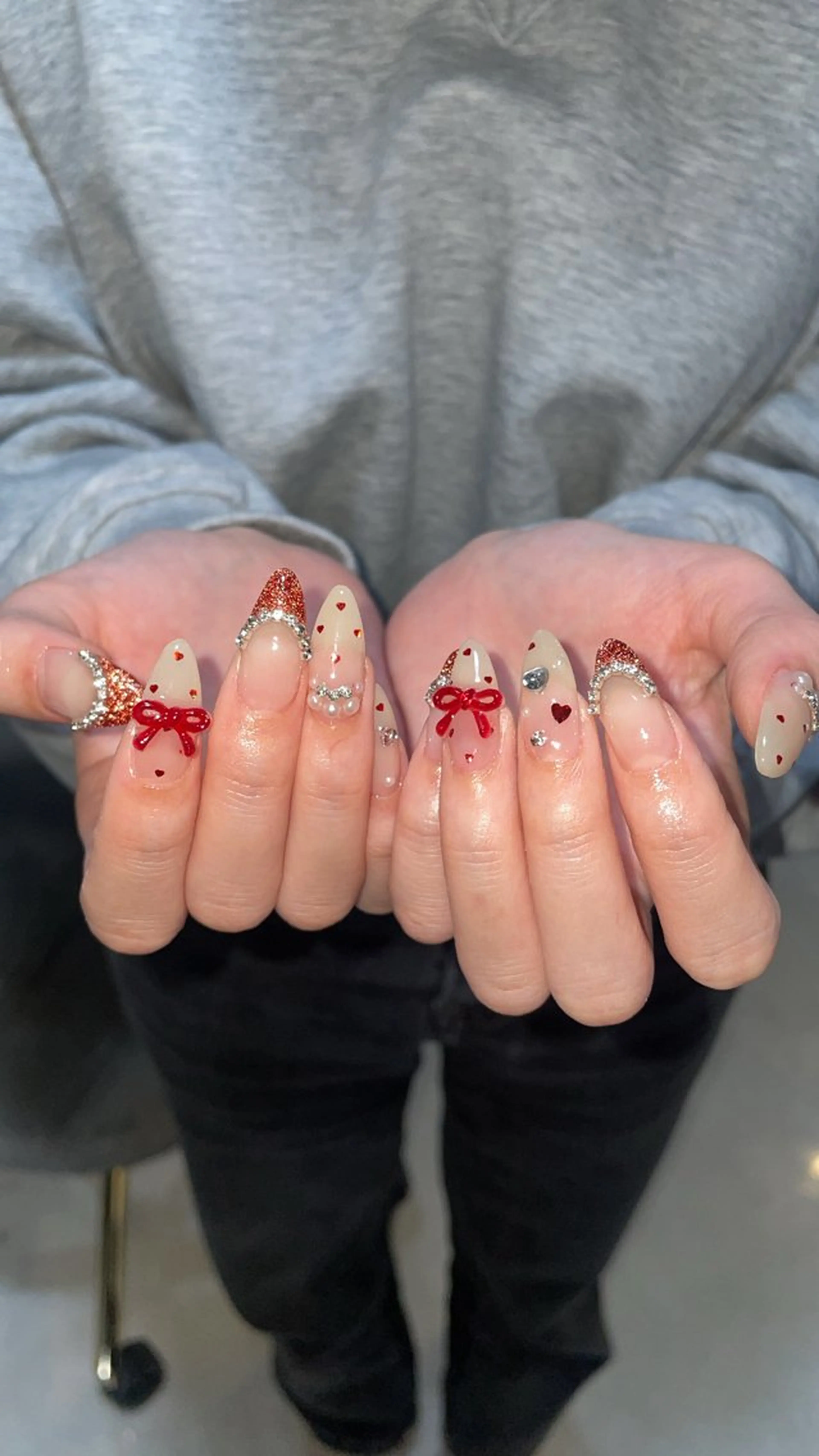 セミロング ハンドネイル LBnail.sae /おえかきネイルのネイルデザイン