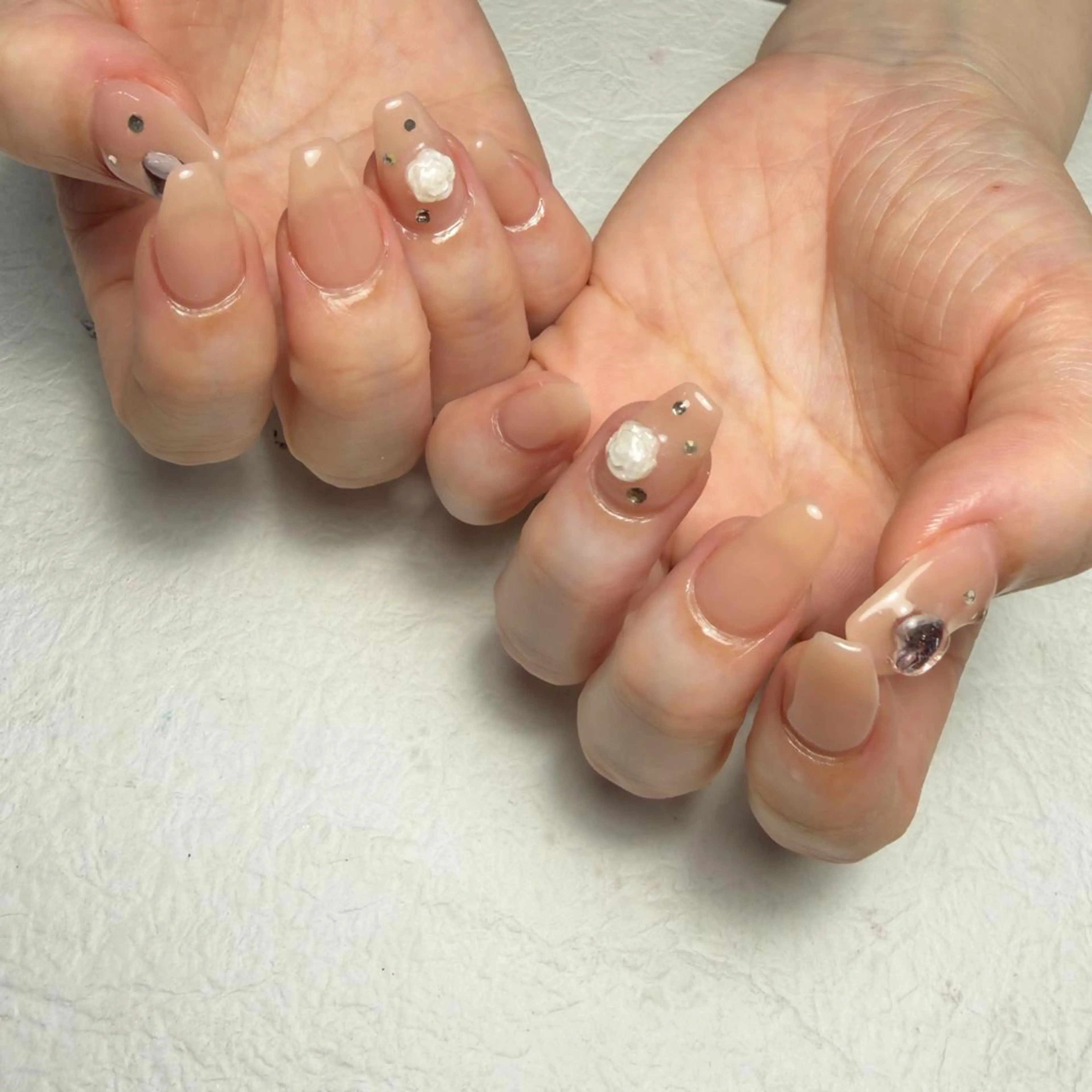 ネイル ワンカラーネイル ハンドネイル Aki 💖ゆちたの部屋のネイルデザイン