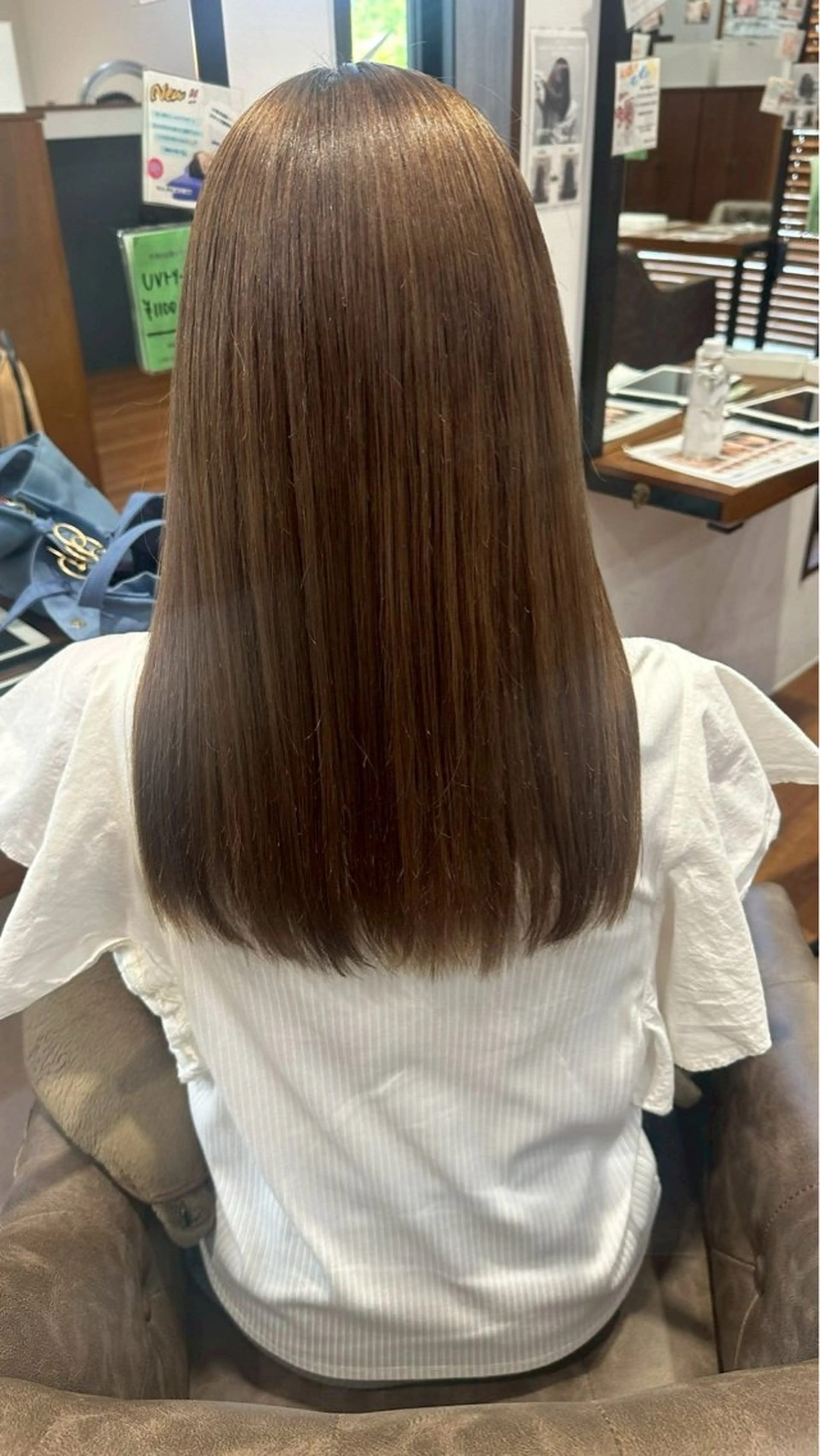 セミロング りな/ツヤカラー/ 豊橋美容院のヘアスタイル