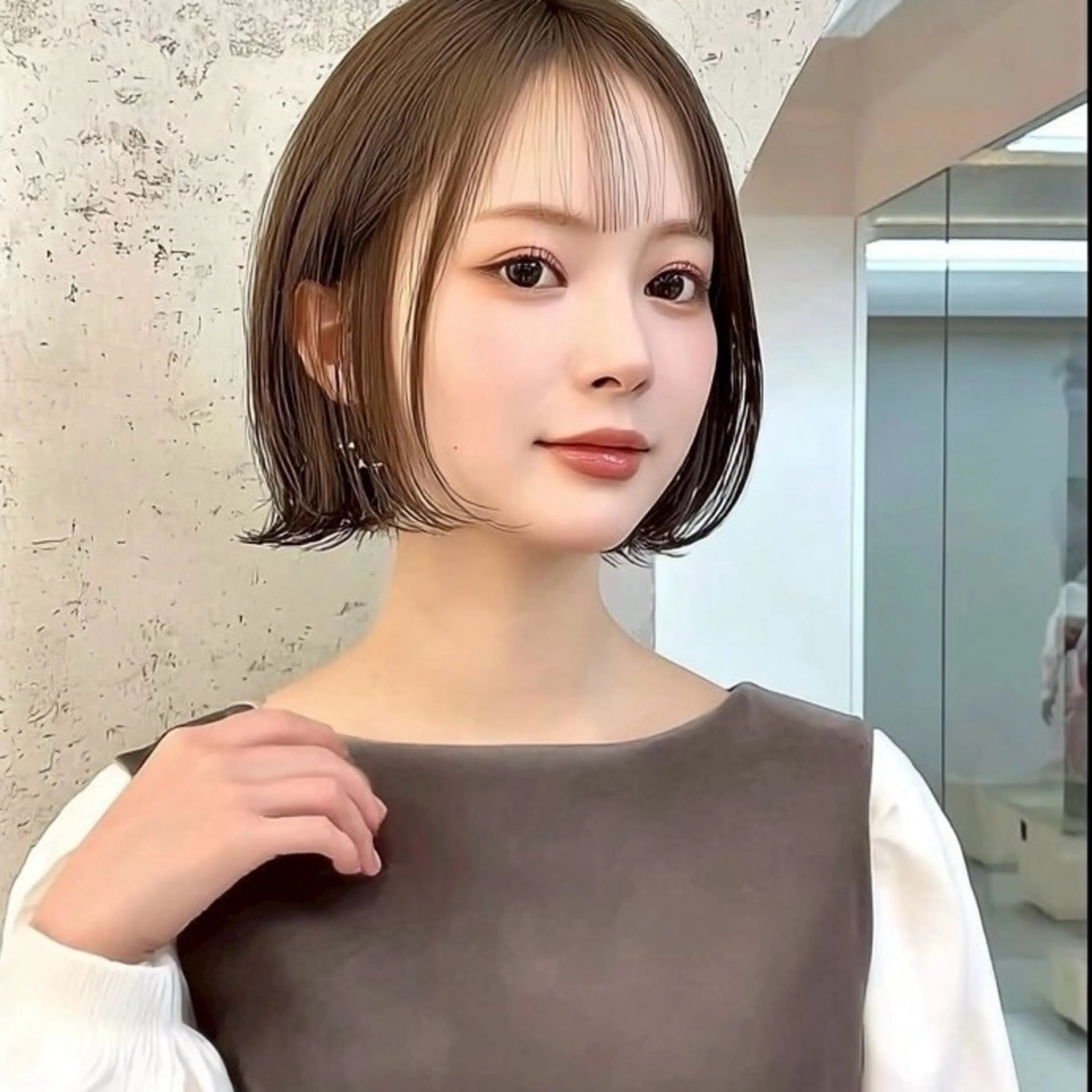 ショート mao🎀マツエク／ レイヤーカットのマツエク・マツパデザイン