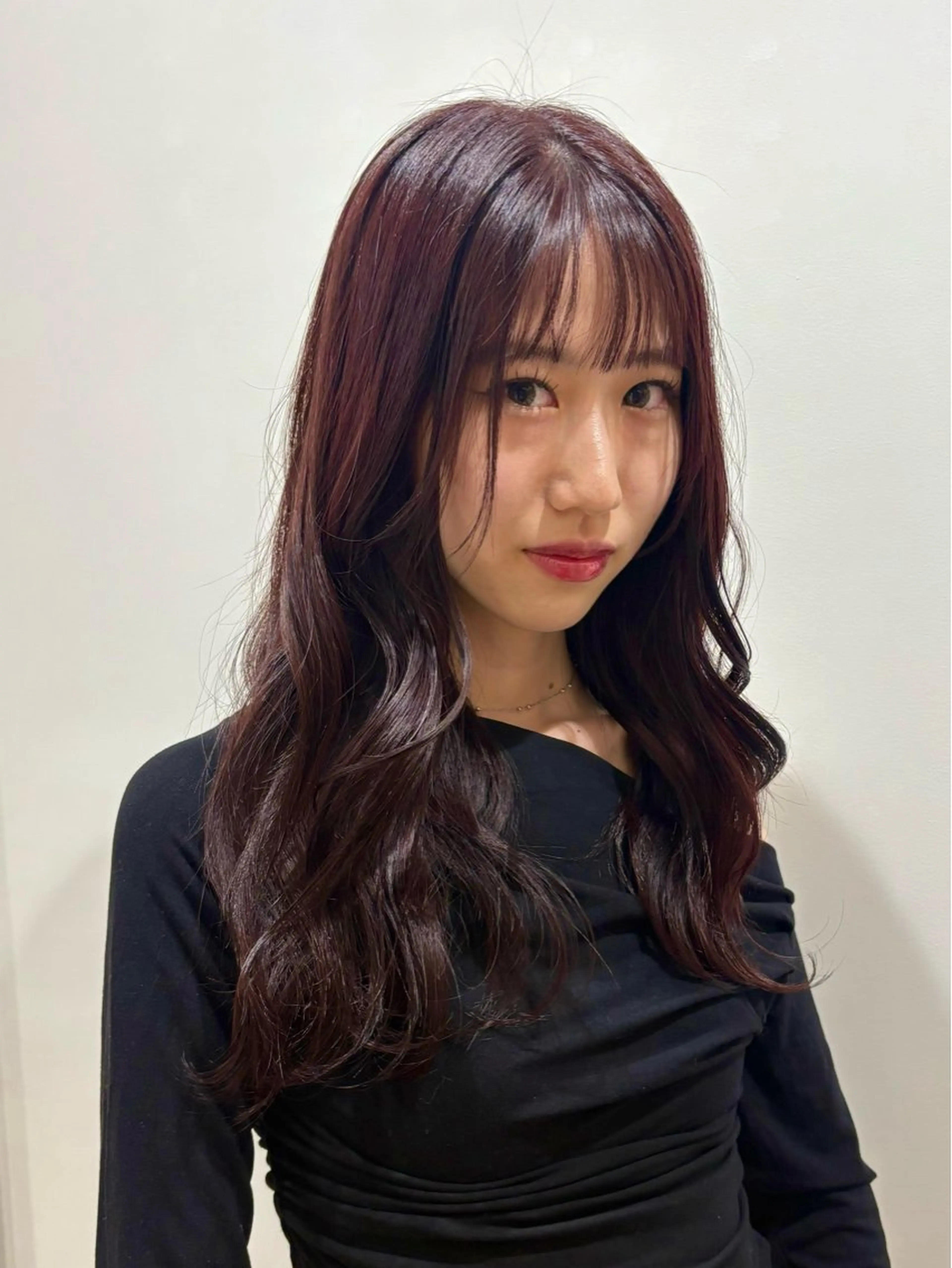 ロング カット 縮毛矯正 newi広島 / Yuukaのヘアスタイル