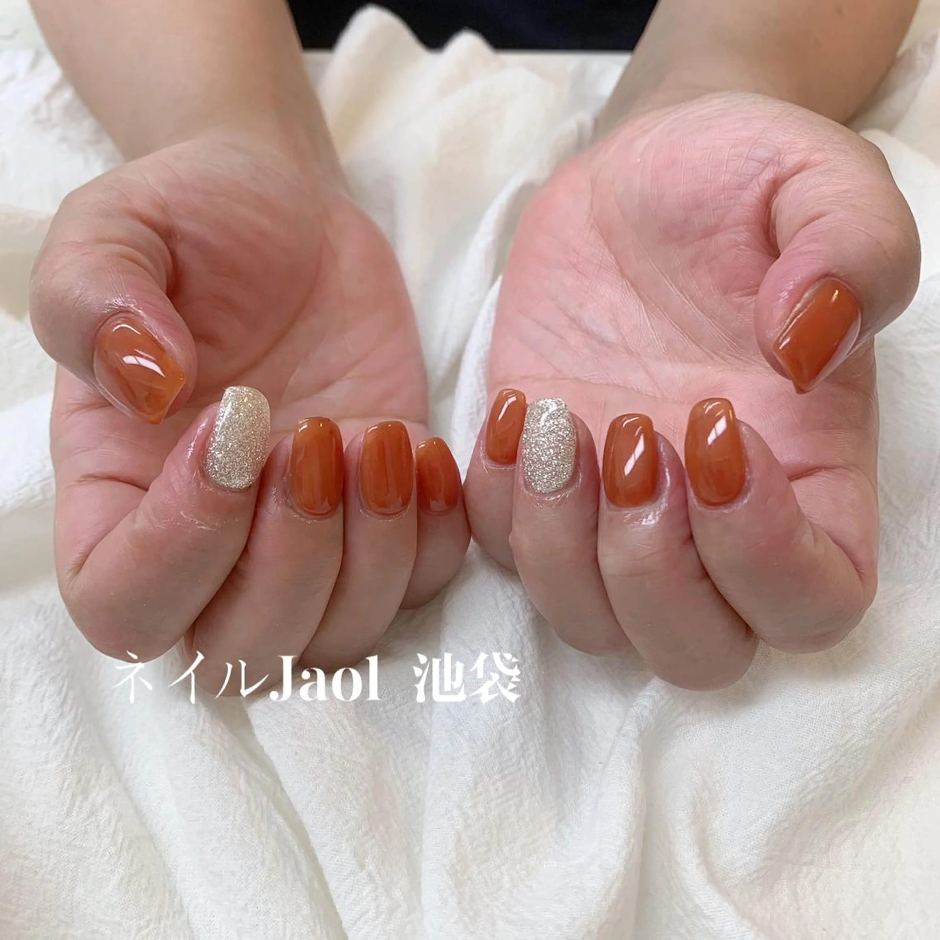 ミディアム ハンドネイル ネイルJaol 池袋のネイルデザイン