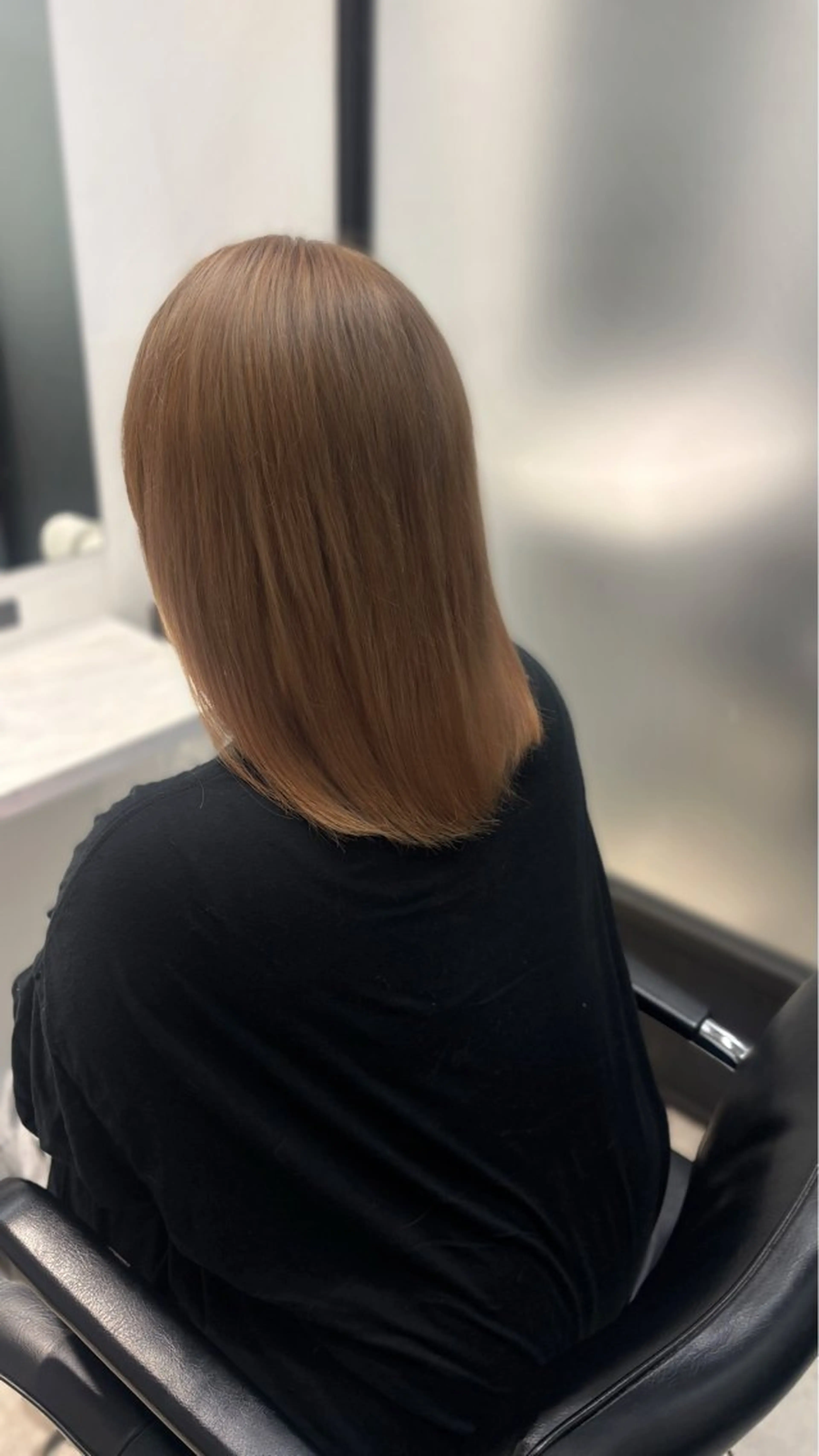 ショート ヘアカラー トリートメント 韓国ヘア/透明感 カラー/KANAのヘアスタイル