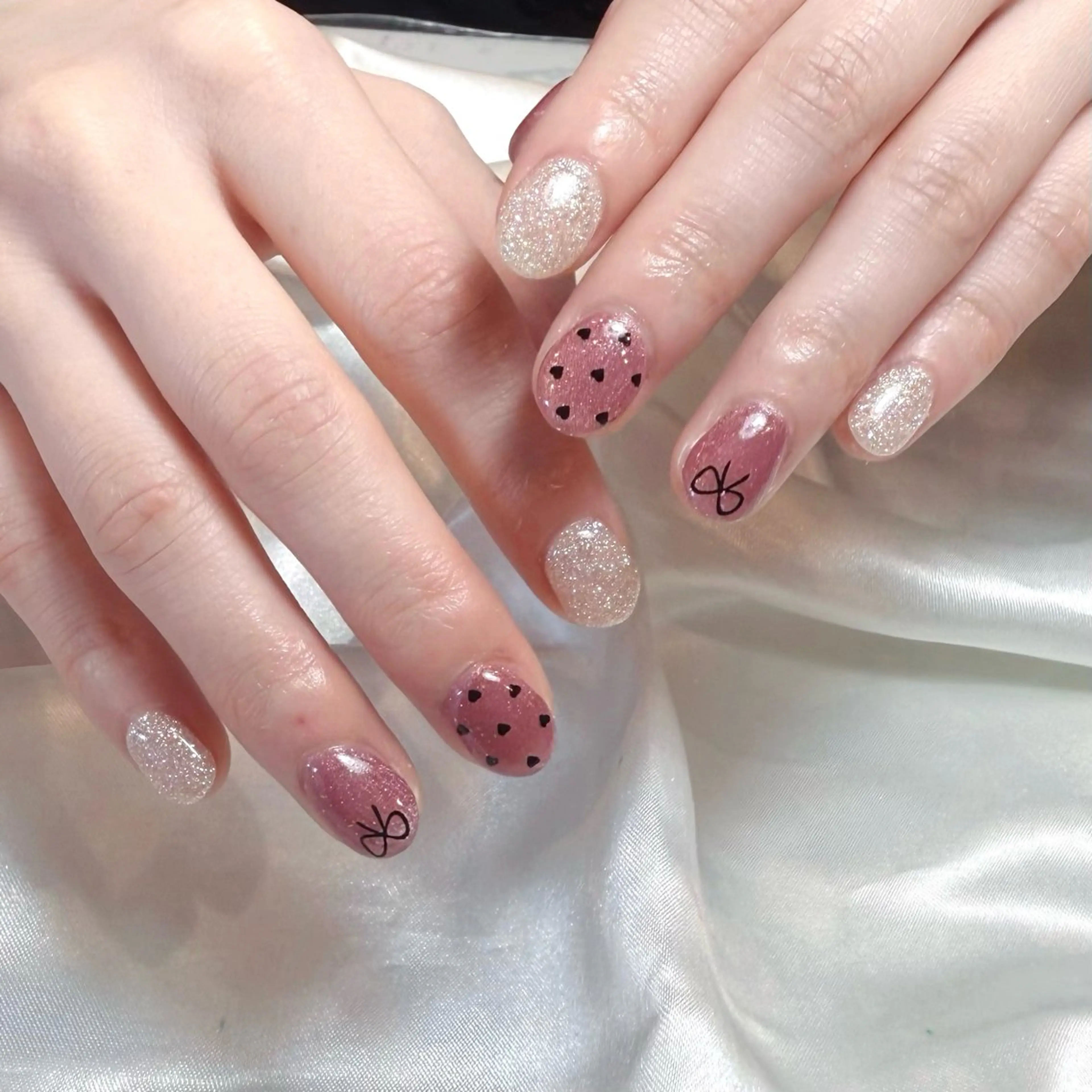 ネイル シンプルネイル ハンドネイル MyFairLady nayaのネイルデザイン