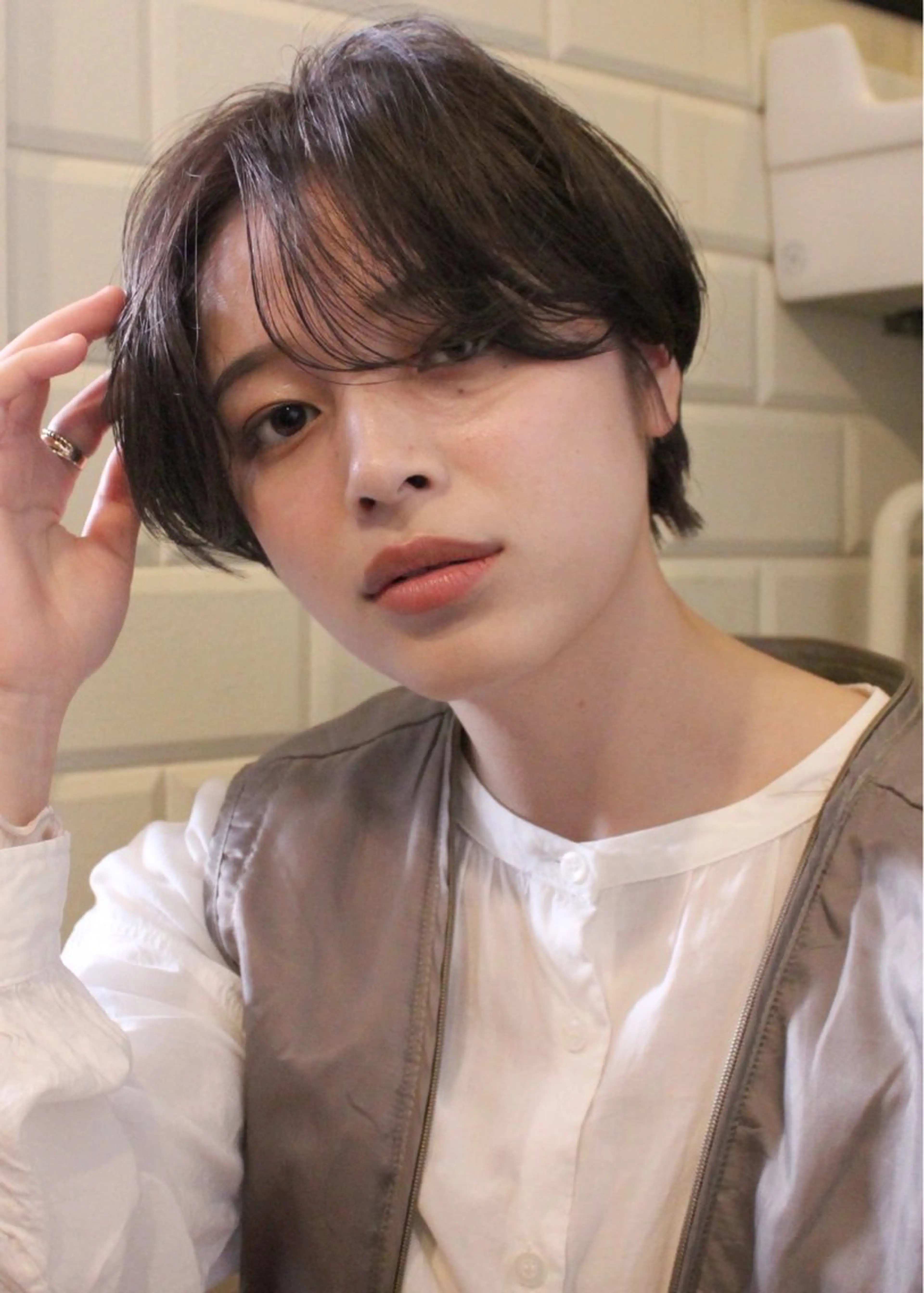 ショート ショートカット/ キタハラユリナのヘアスタイル