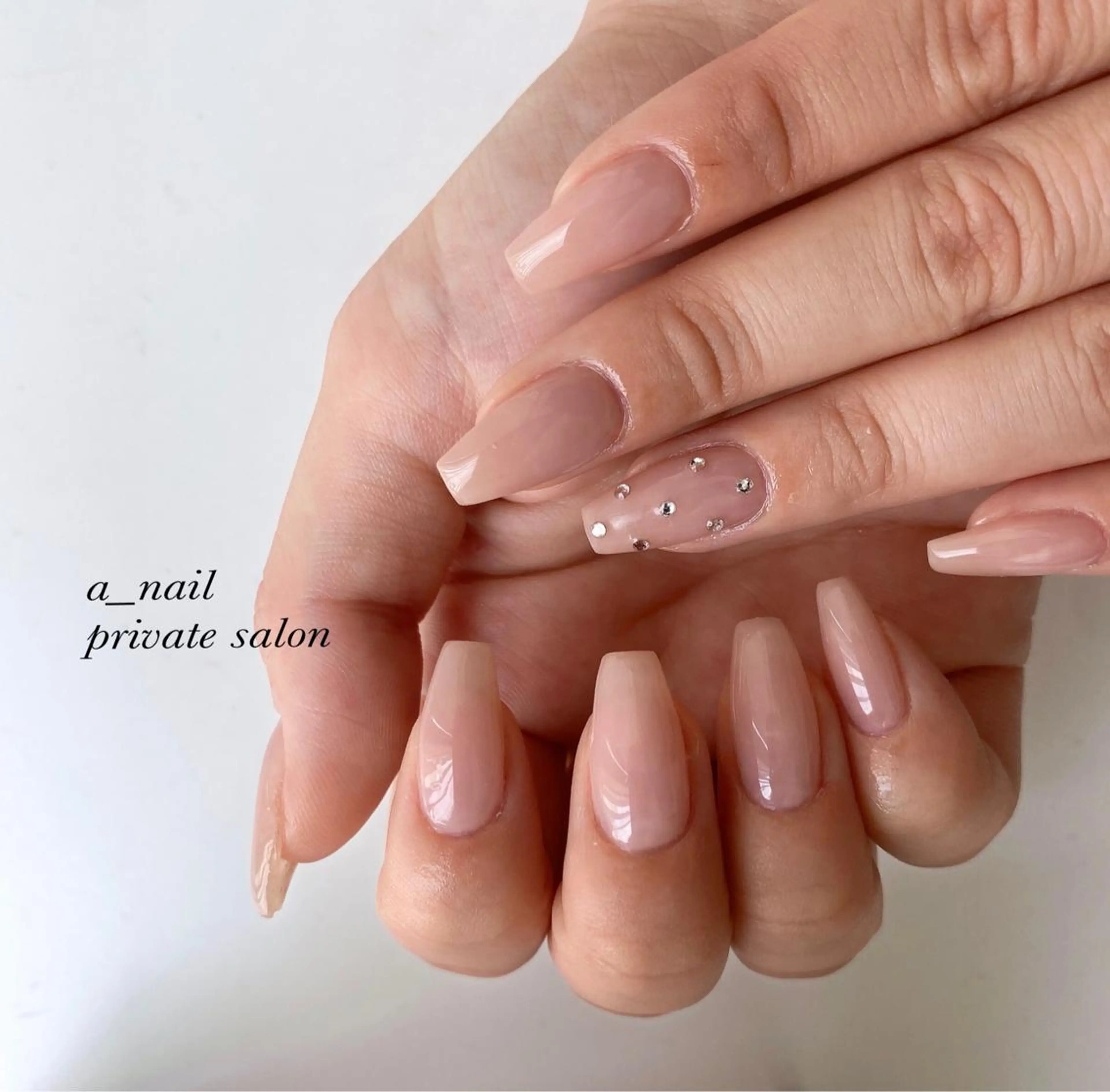 ネイル アニマル柄 フレンチネイル 氷ネイル・うるうるネイル 大理石ネイル(マーブル) ニュアンスネイル 菅 恵奈のネイルデザイン