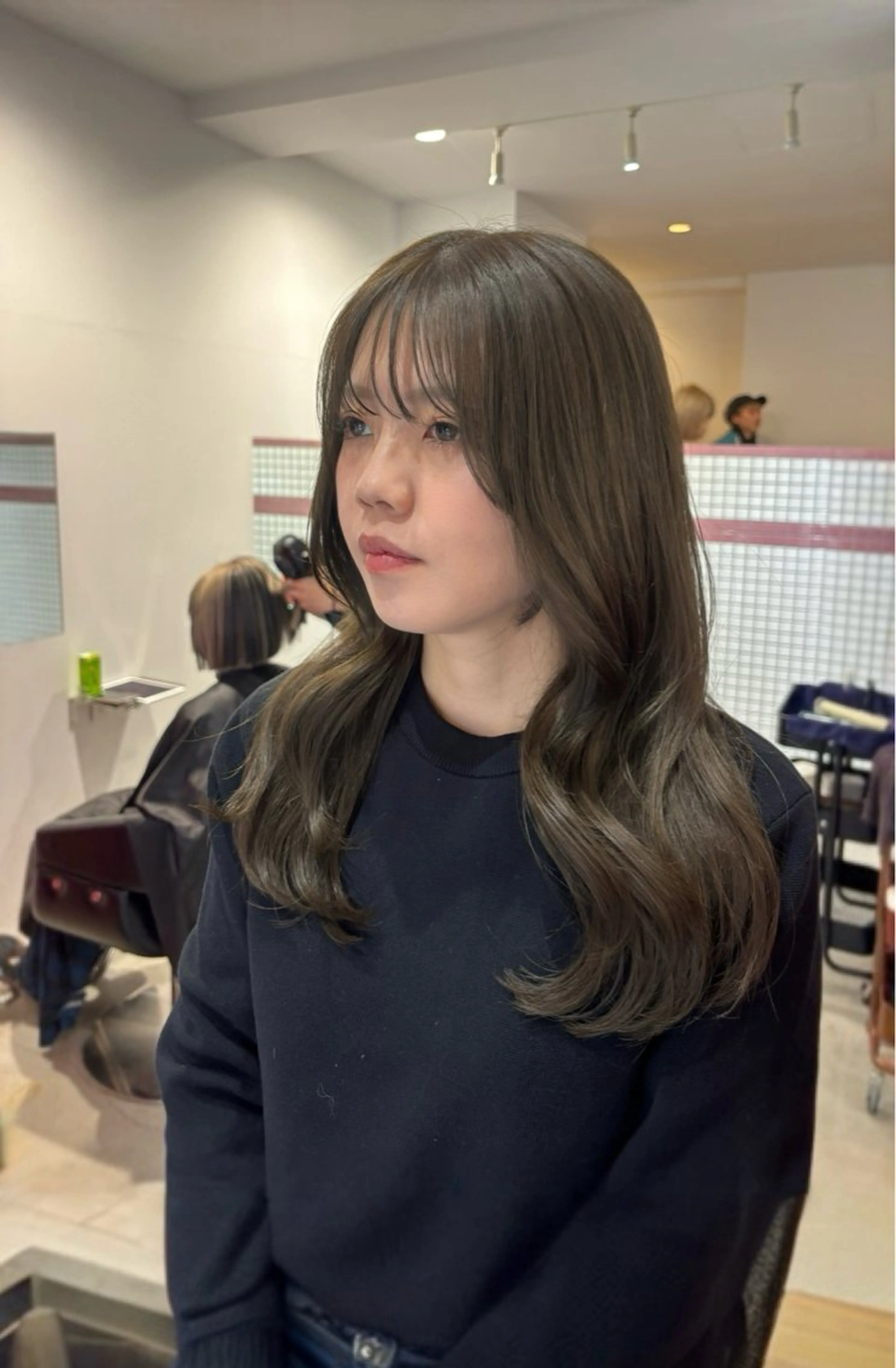 セミロング カラー toko / ブリーチなしカラーのヘアスタイル