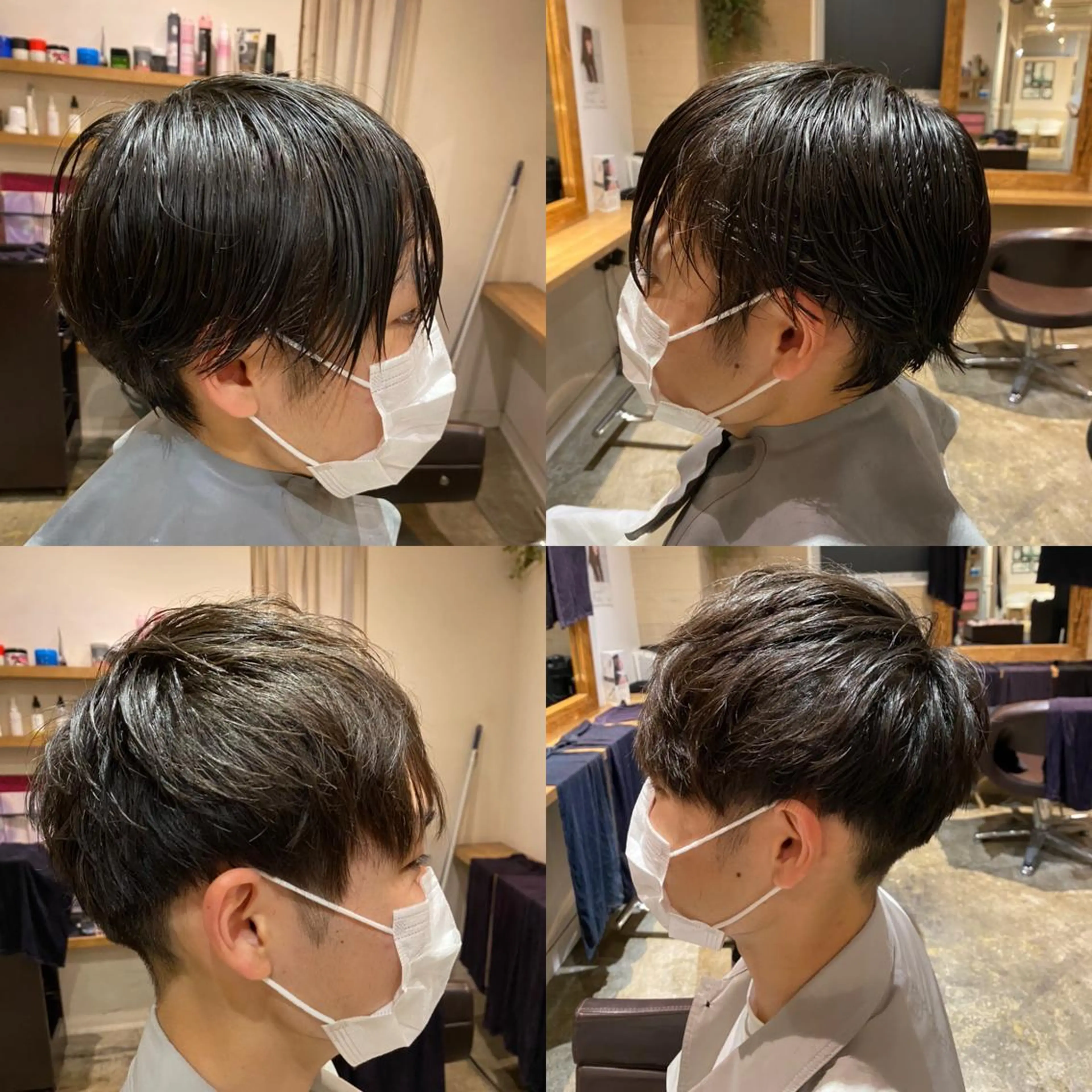 メンズ マッシュ 刈り上げ 💈メンズパーマ特化 店長望月謙二郎💈のヘアスタイル