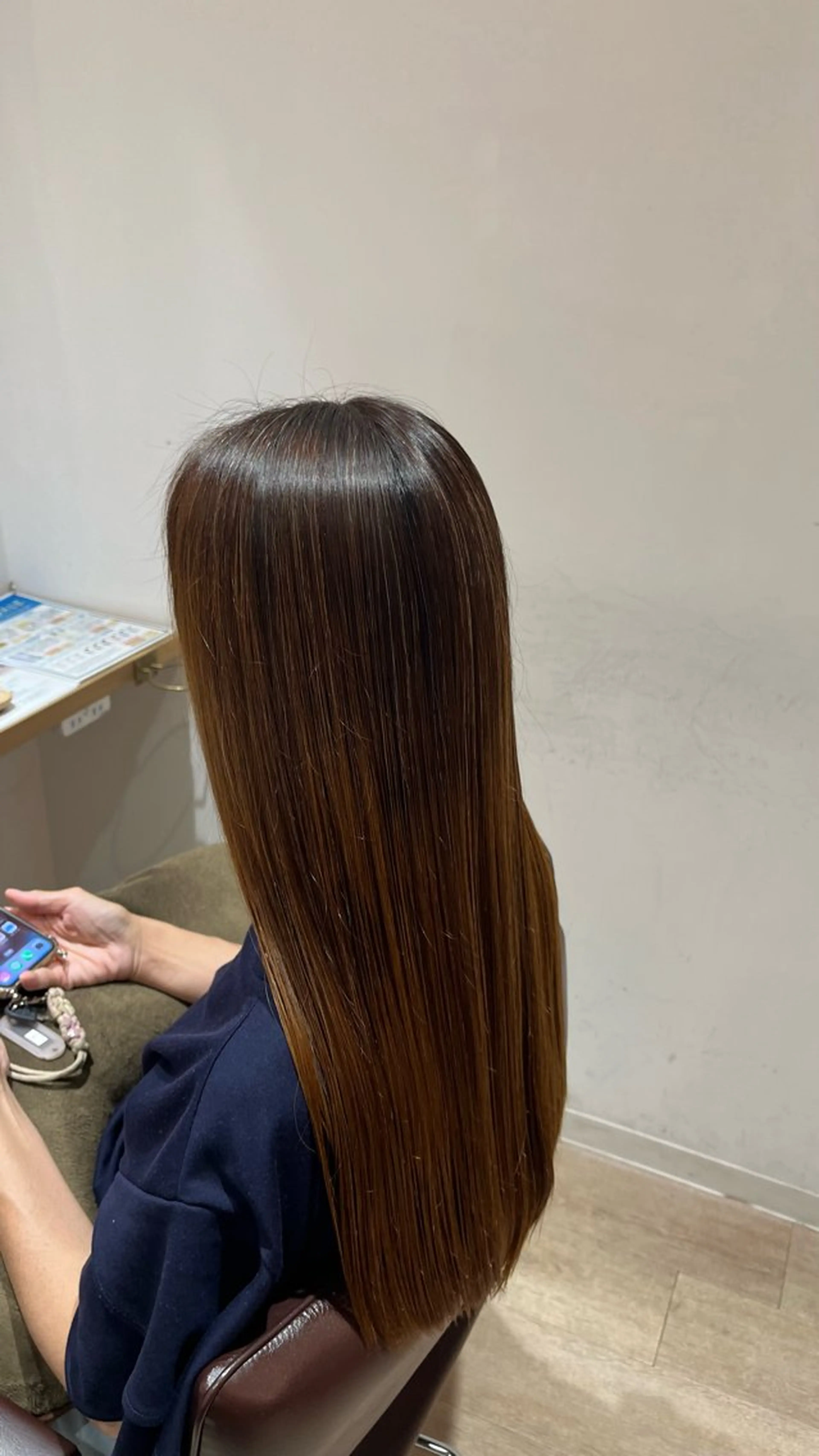 ロング カンノ シュンのヘアスタイル