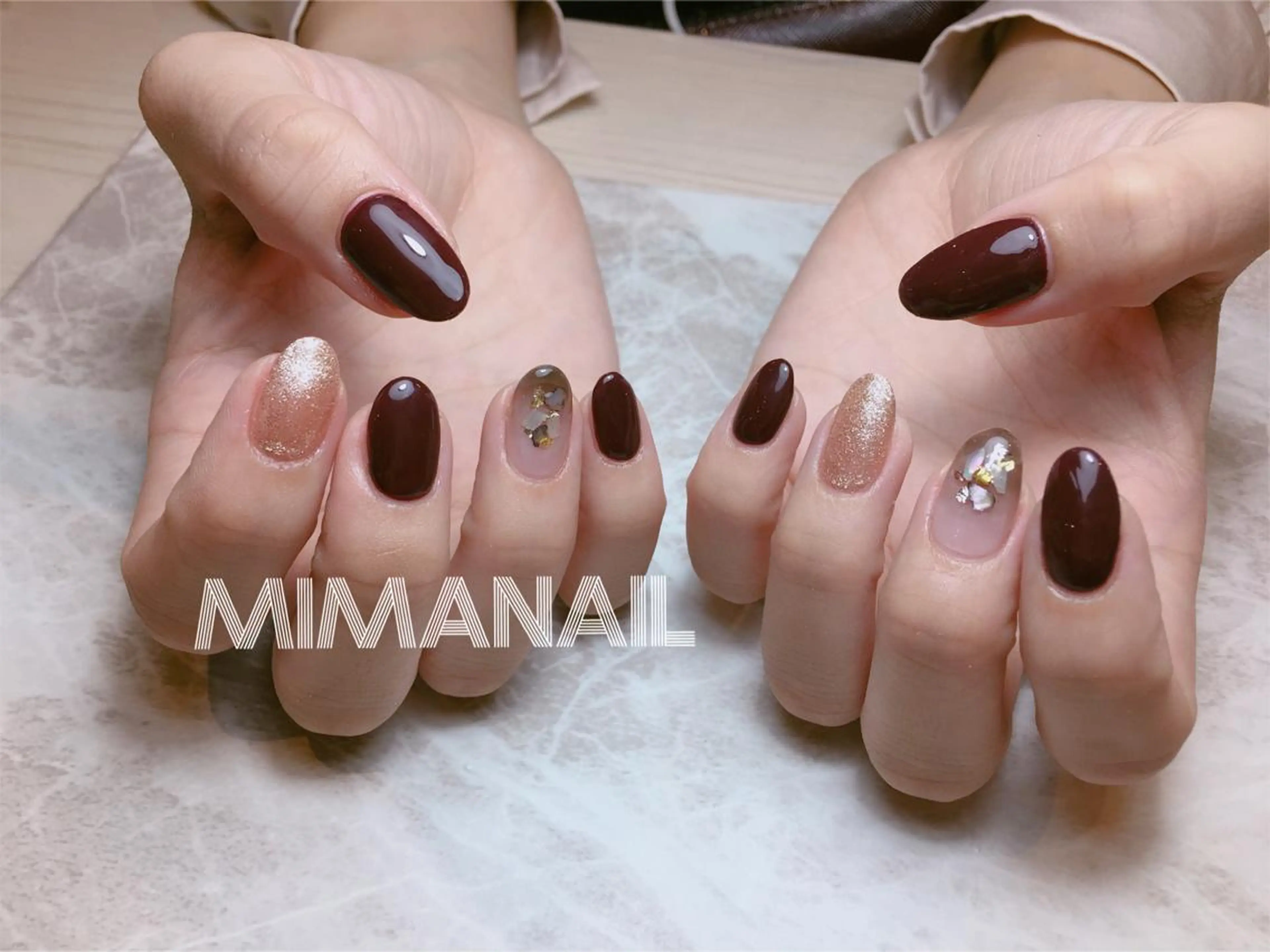 ネイル ハンドネイル mima nailのネイルデザイン