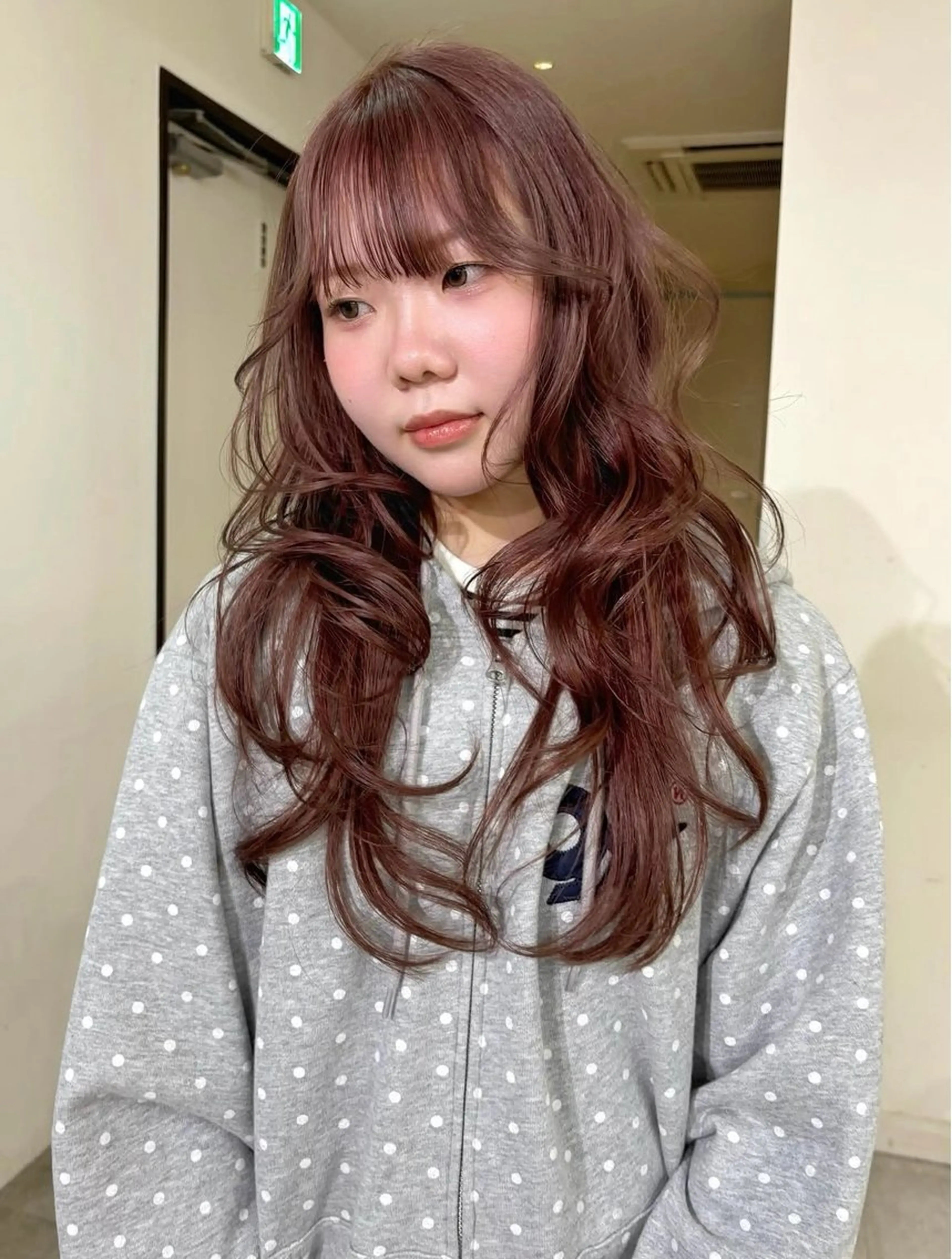 ロング Hikari / 天神大名/暖色カラーのヘアスタイル