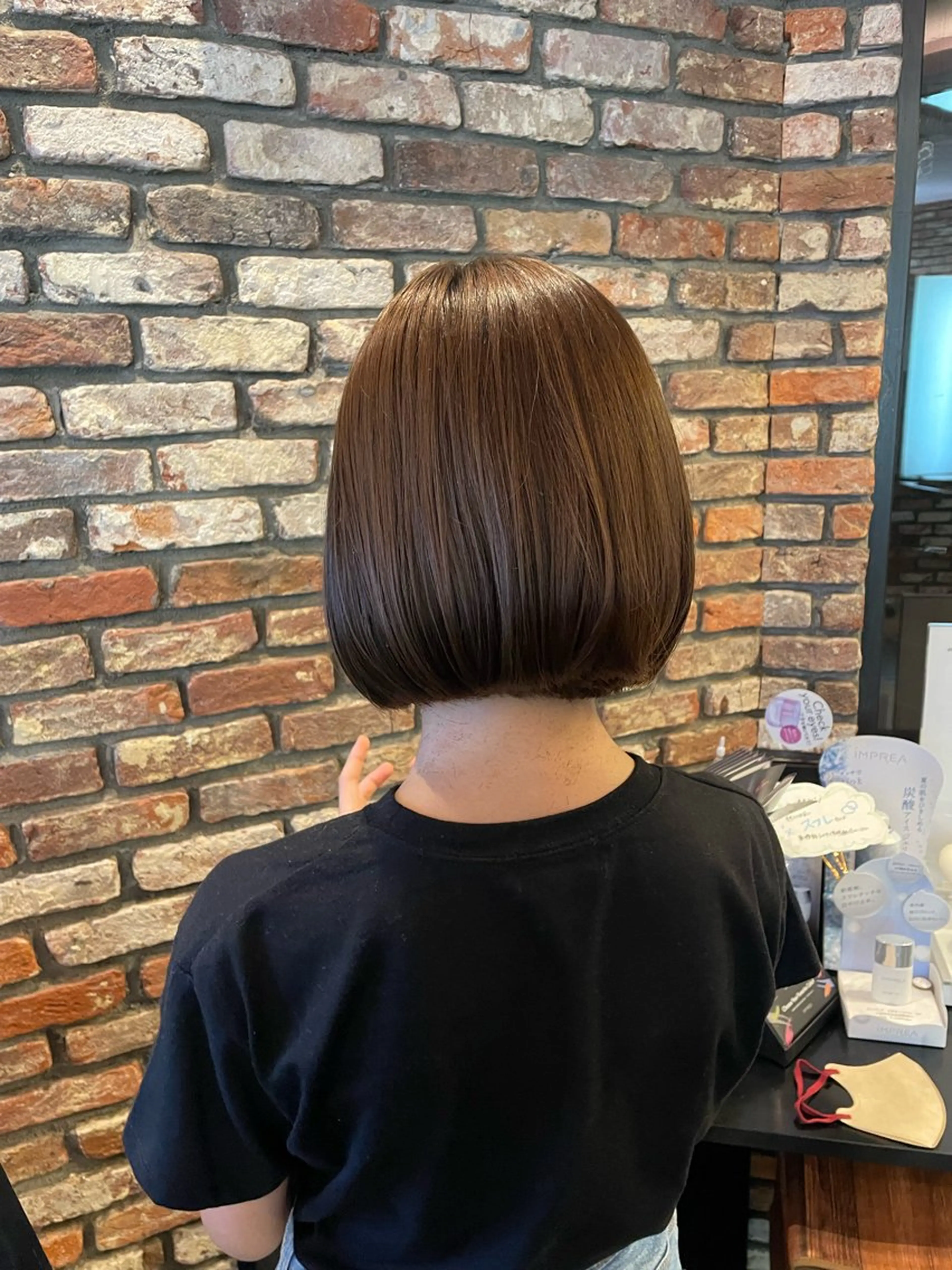 ショート ショート 顔周りレイヤー/マオのヘアスタイル