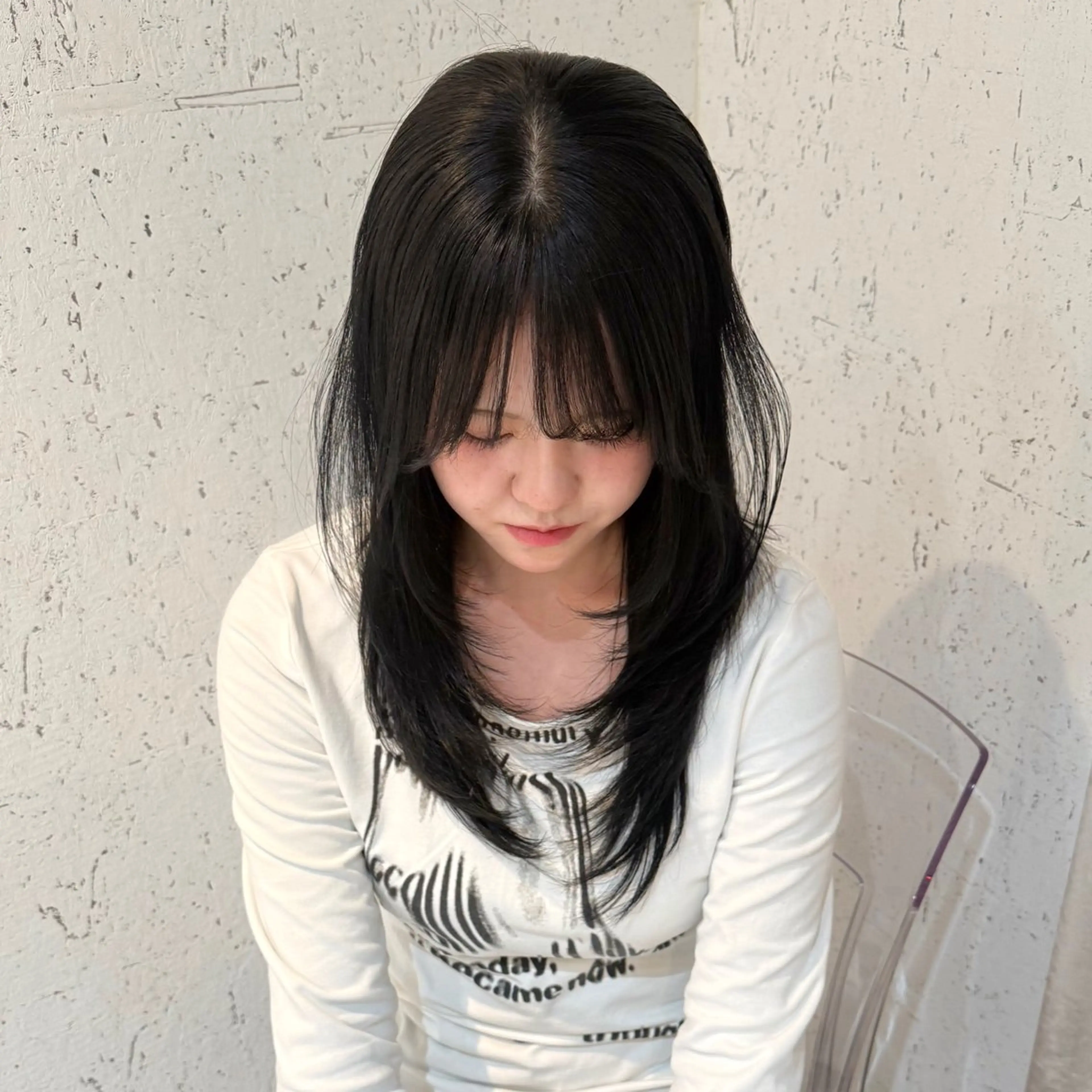 ロング カラー パーマ カット ヘアカラー 縮毛矯正 トリートメント mai / linoah˚✧のヘアスタイル