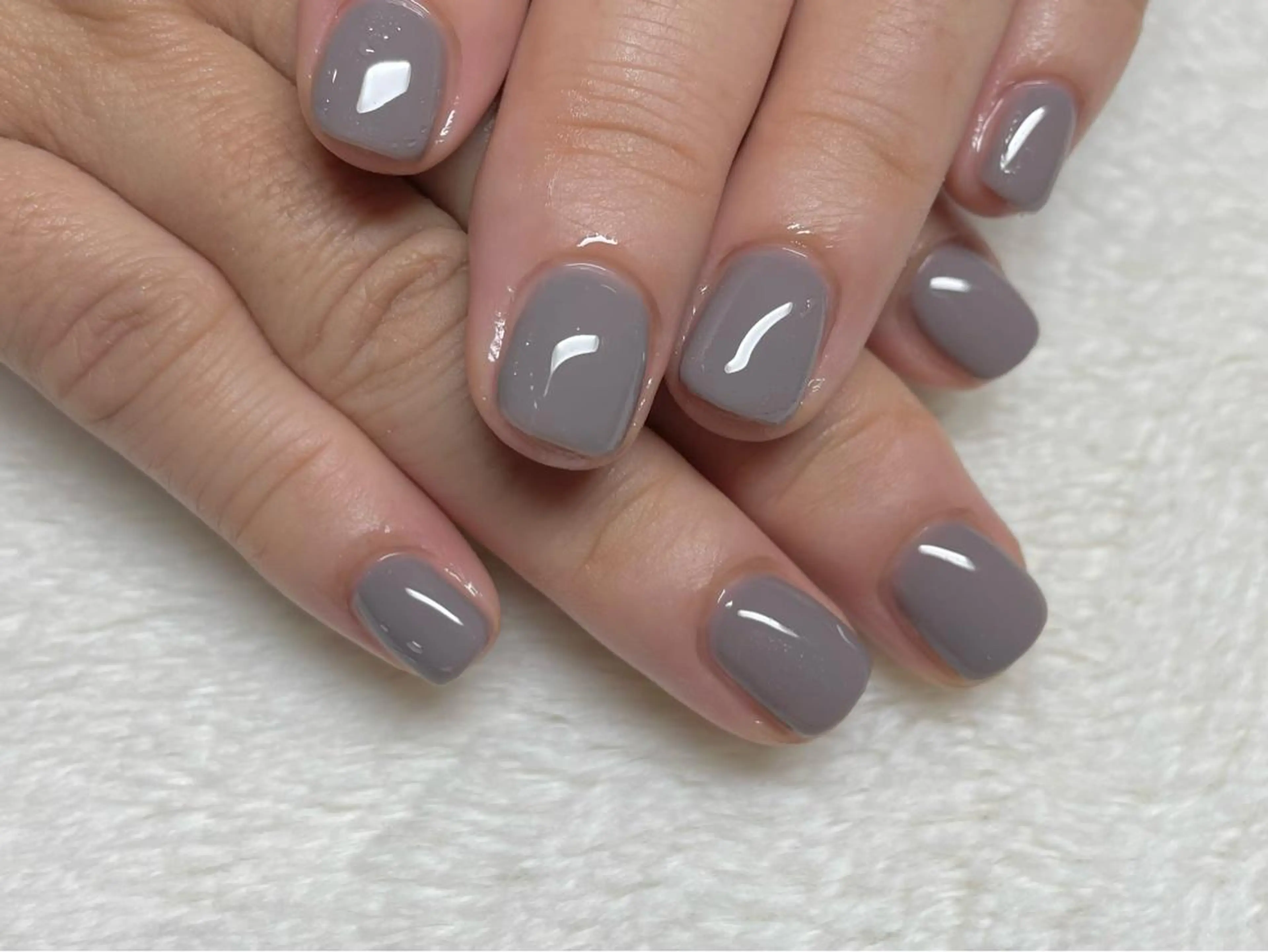 ネイル ワンカラーネイル riri-nail Rie Endoのネイルデザイン