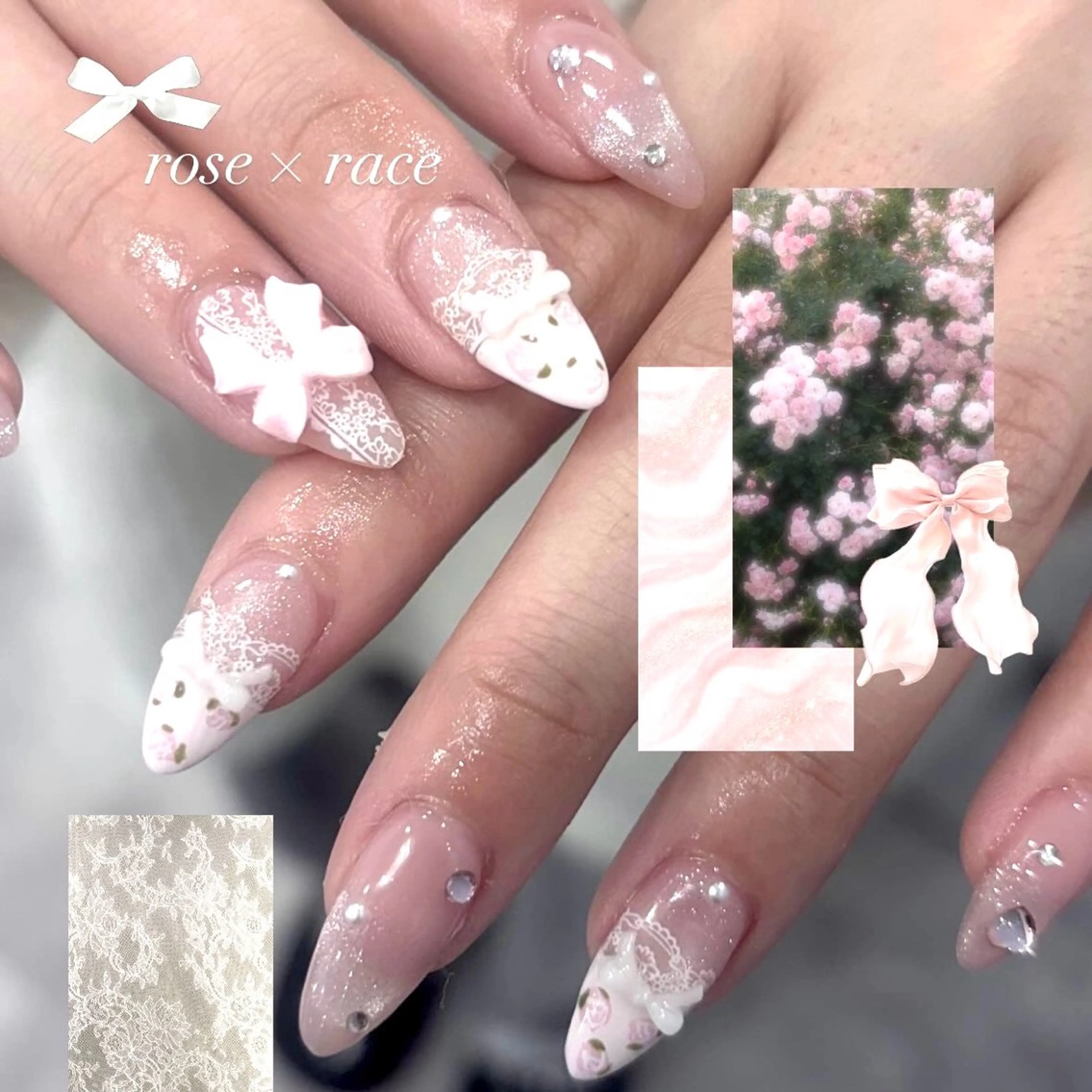 ネイル ハンドネイル 🍓リスブラン MELのネイルデザイン