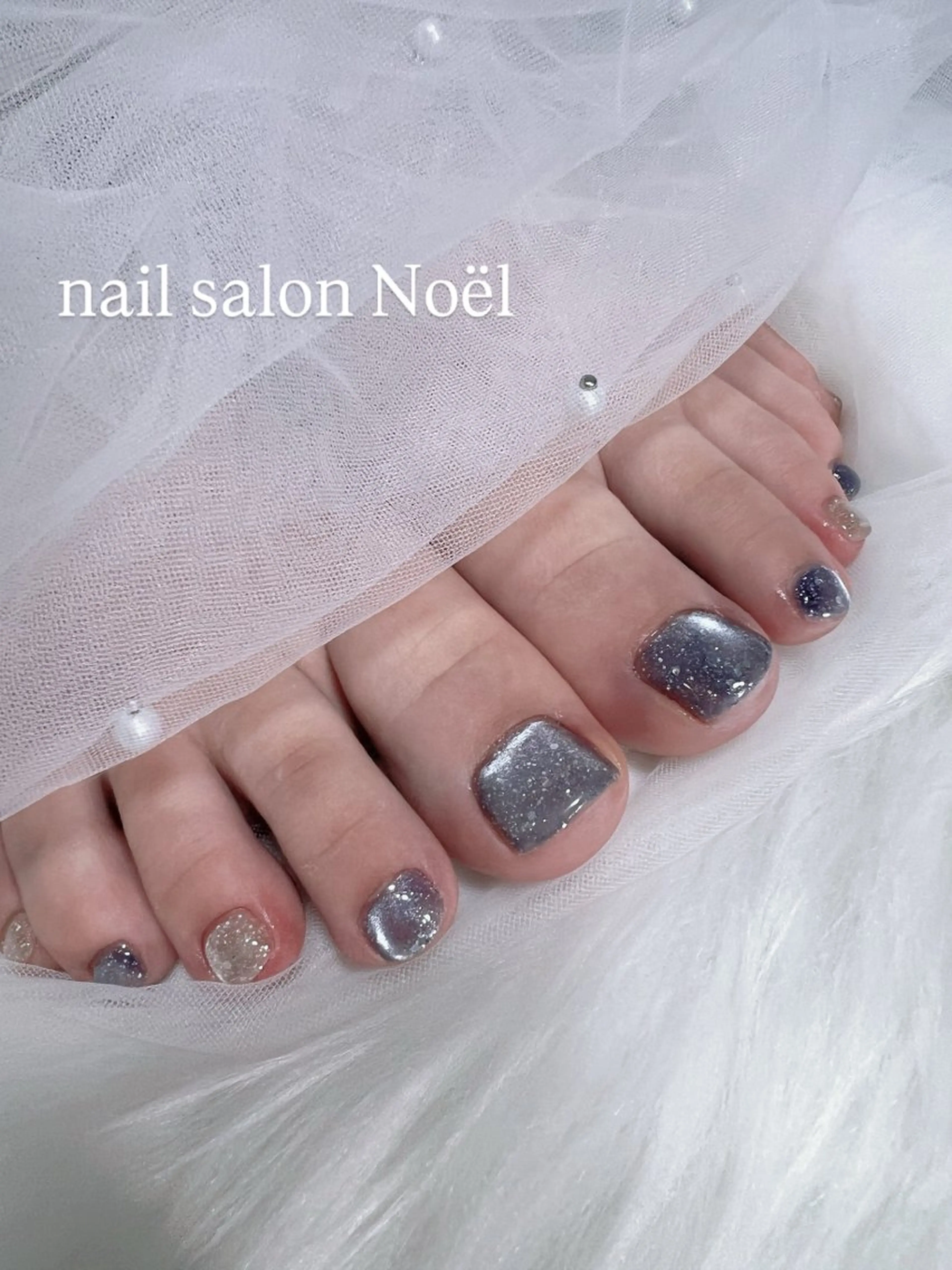 ネイル フットネイル nail salon Noël所属・nail salon Noël_赤磐のネイルデザイン