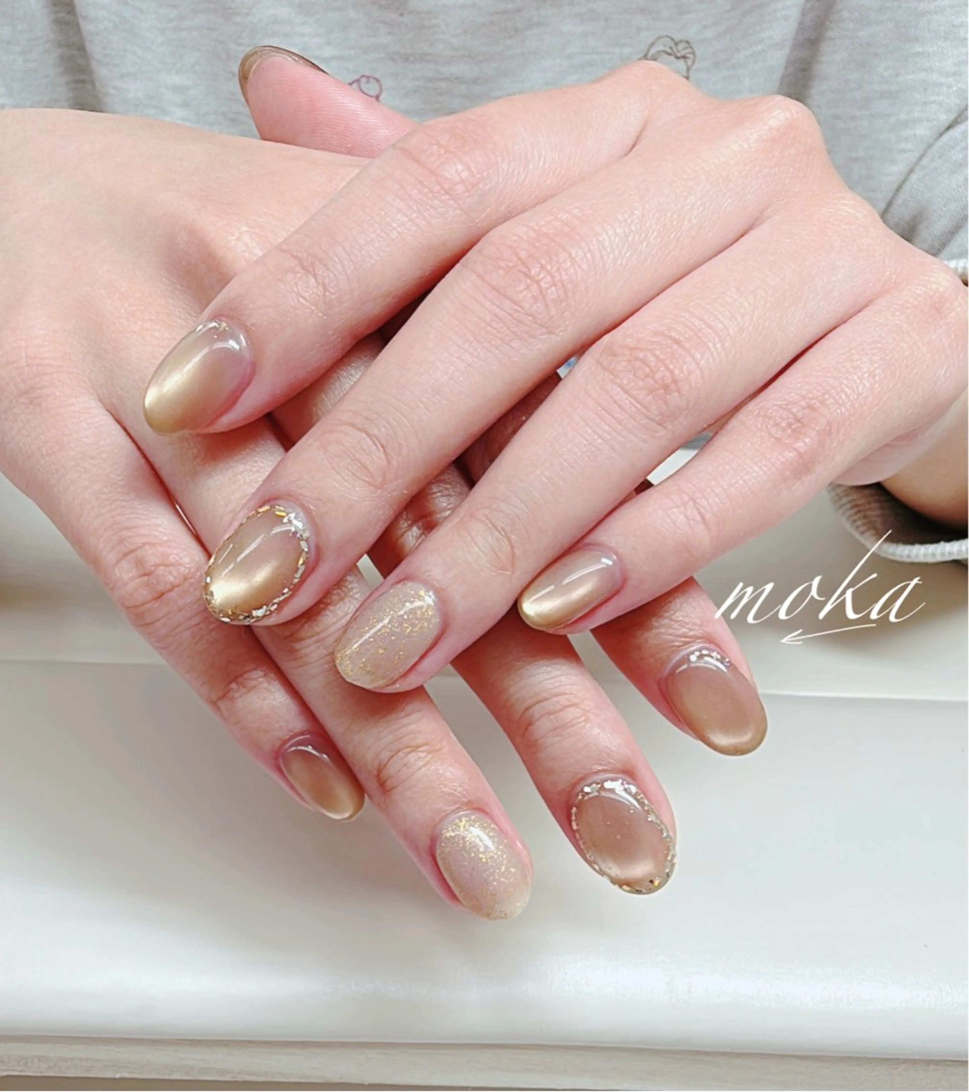 ネイル 胡蝶蘭レディースサロ ンNailMOKAのネイルデザイン