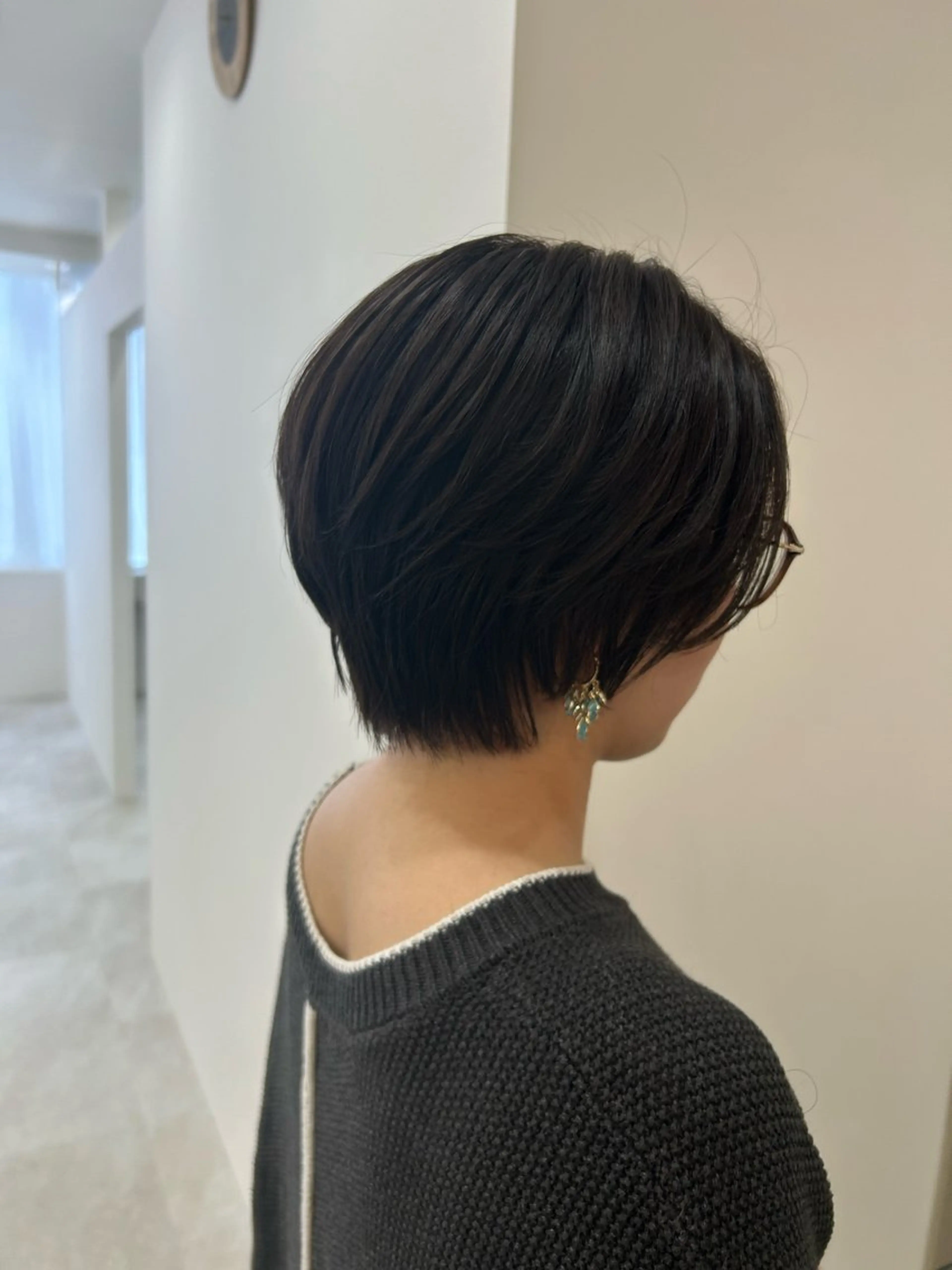 ショート カット ヘアカラー トリートメント メンズ／韓国レイヤー 石田晶人のヘアスタイル