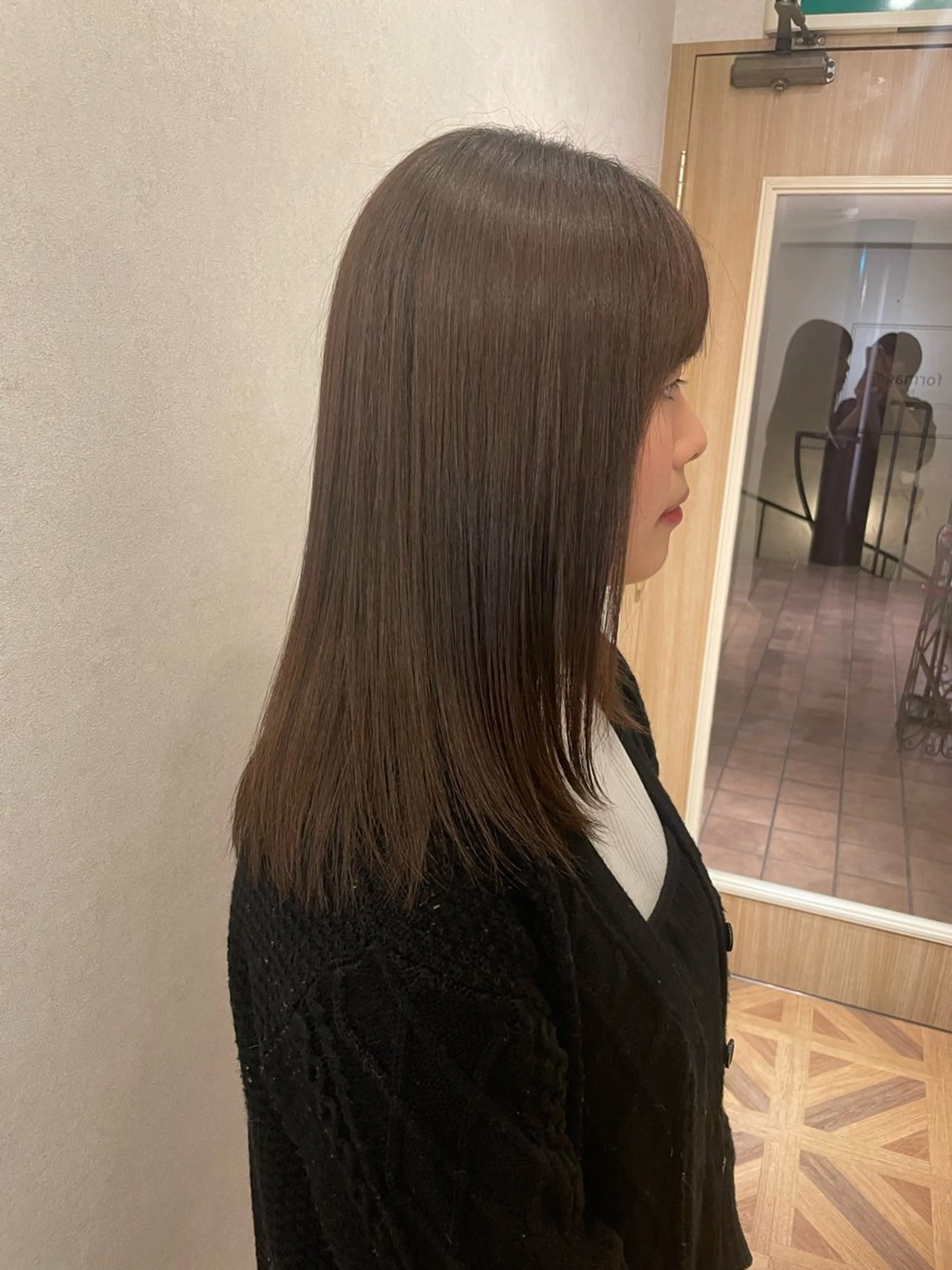ロング 植原 遥夏のヘアスタイル