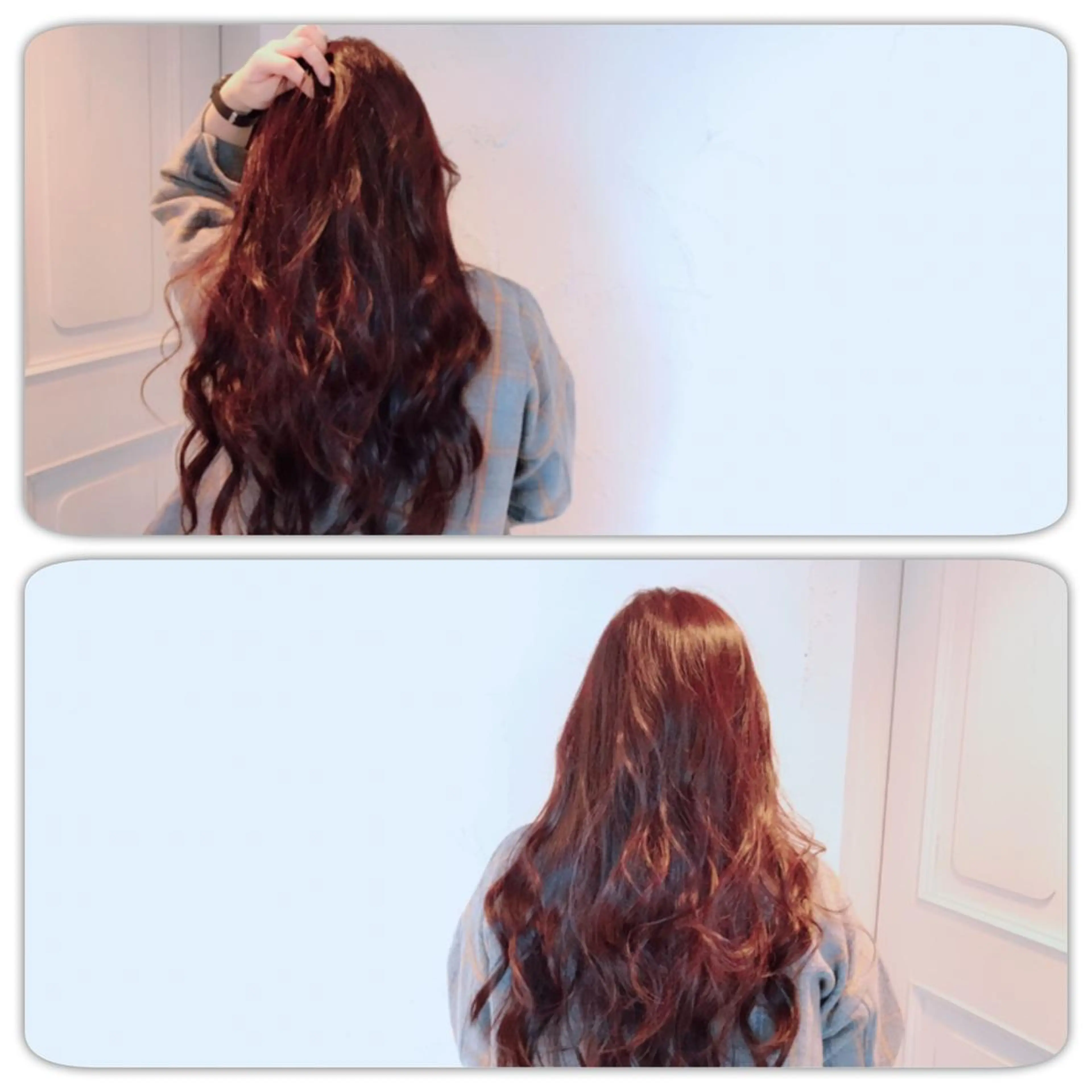 ロング カラー Jill franc ＿ ayanoのヘアスタイル