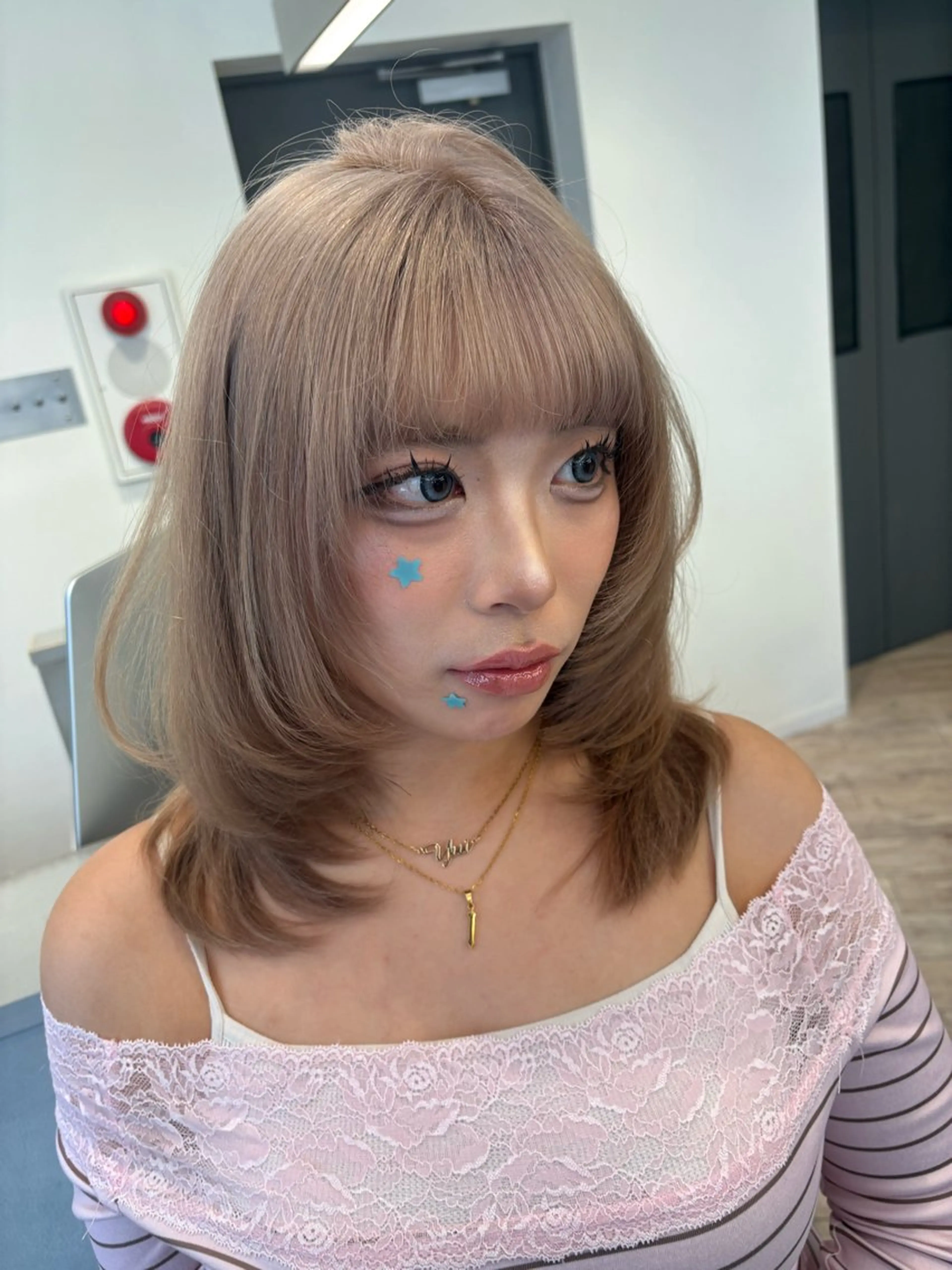 ミディアム ヘアカラー ケアブリーチ🌟 ♢WATARU♢のヘアスタイル