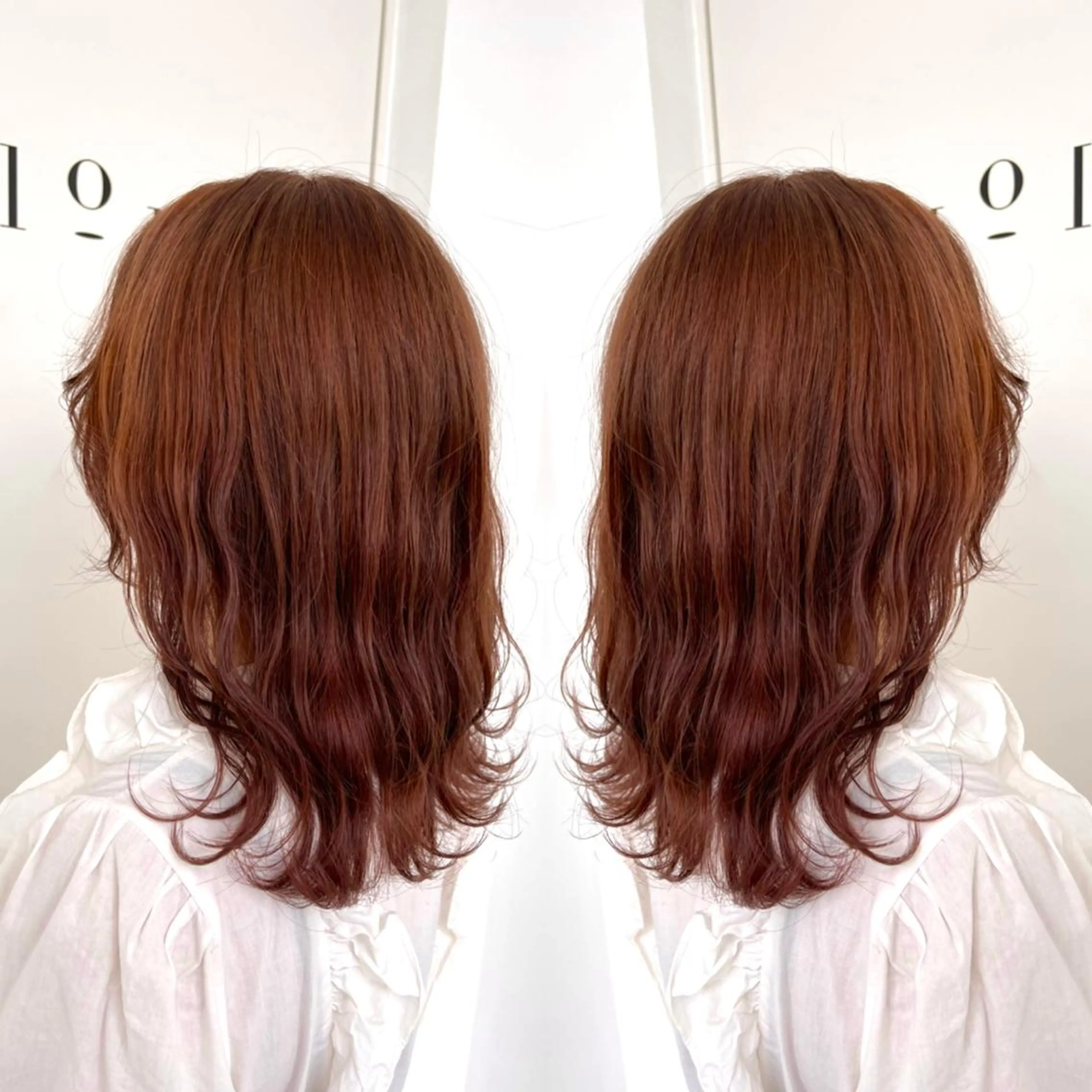 ミディアム パーマ ヘアアレンジ メンズ キッズ ネイル マツエク・マツパ 赤色 ヘアカラー トリートメント ヘアセット ✅髪質改善/水素/ ウルトワ/縮毛矯正✅のヘアスタイル