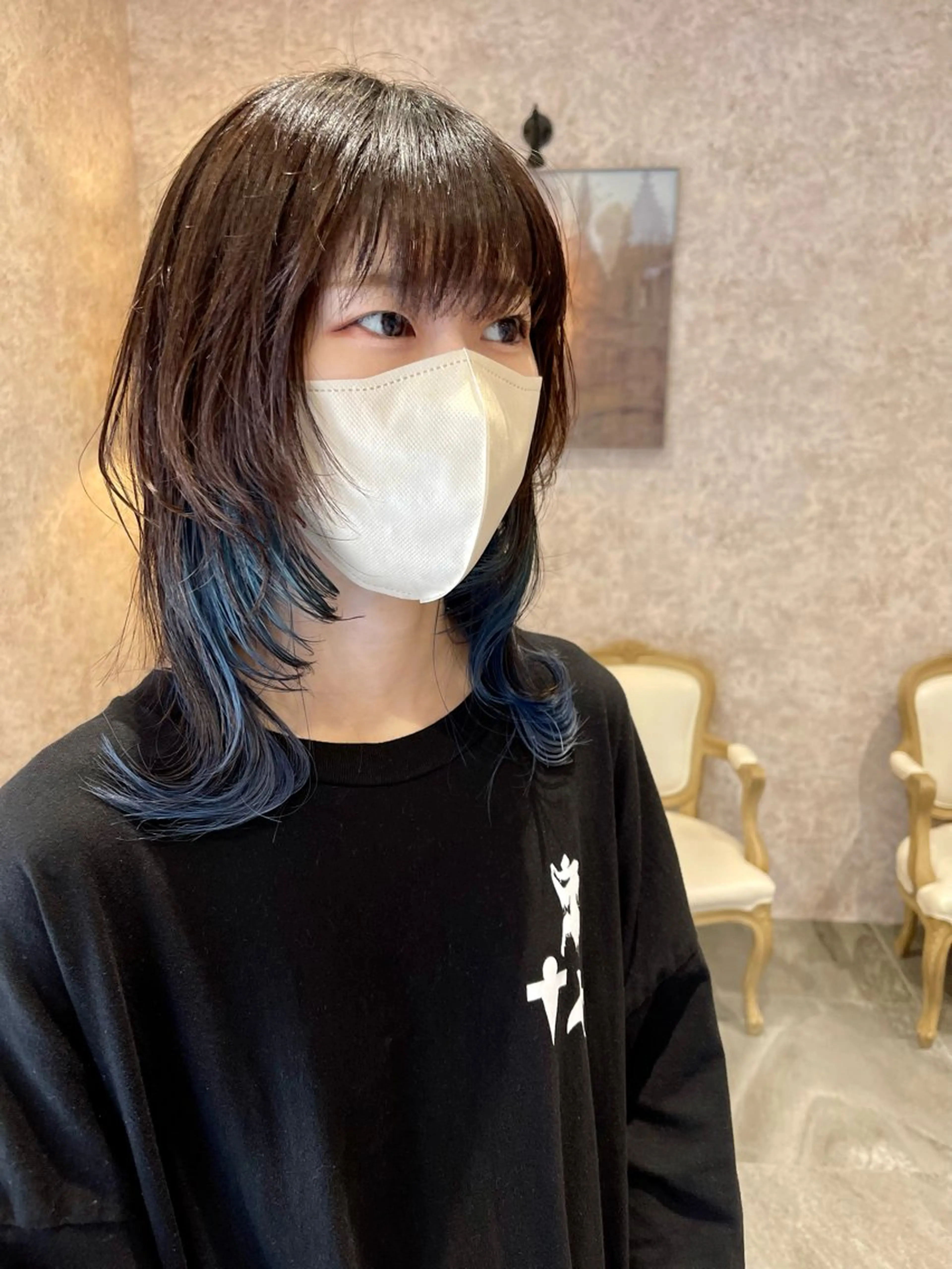 カラー インナーカラー ヘアカラー 池田 雅宏のヘアスタイル
