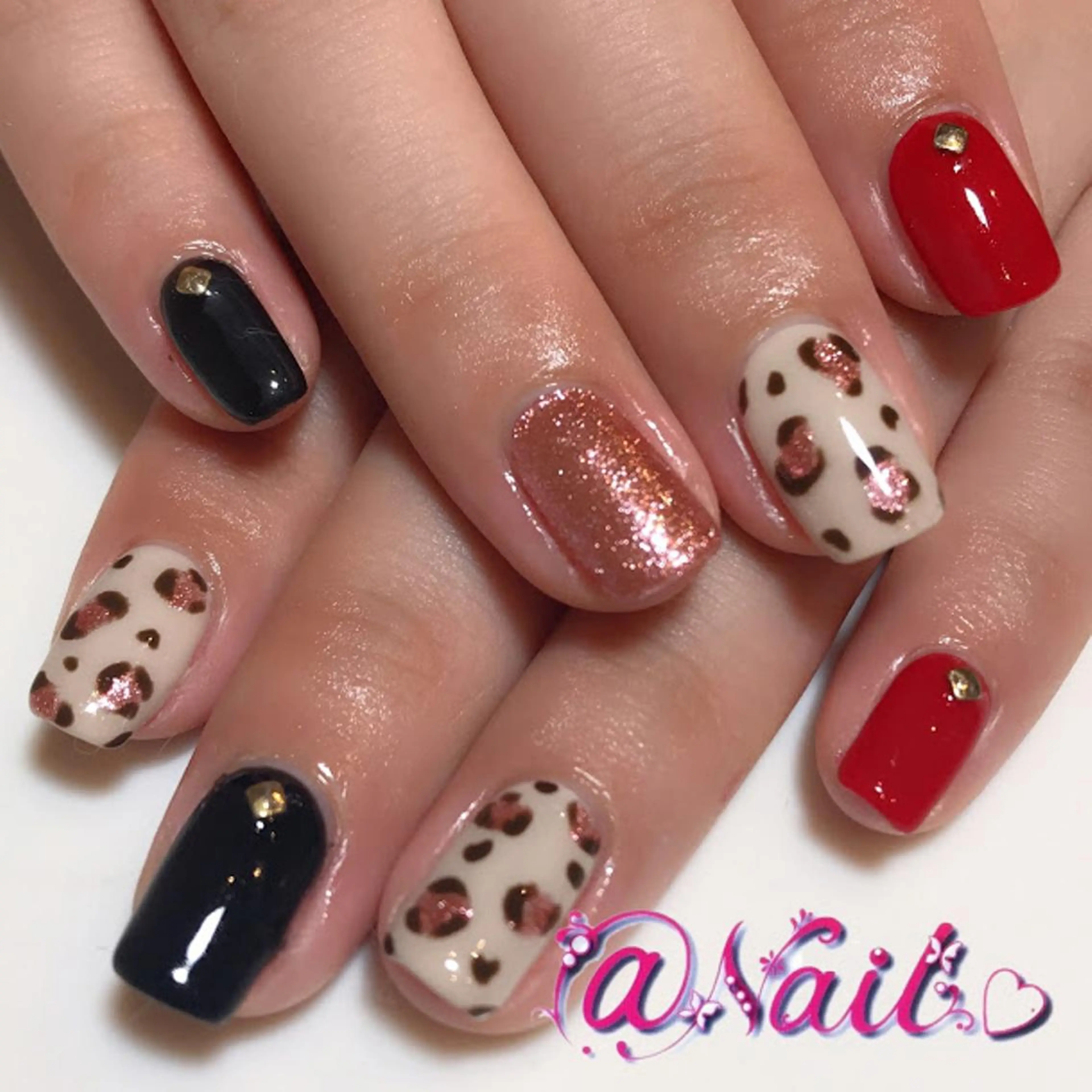 ネイル 小尾 栞のネイルデザイン