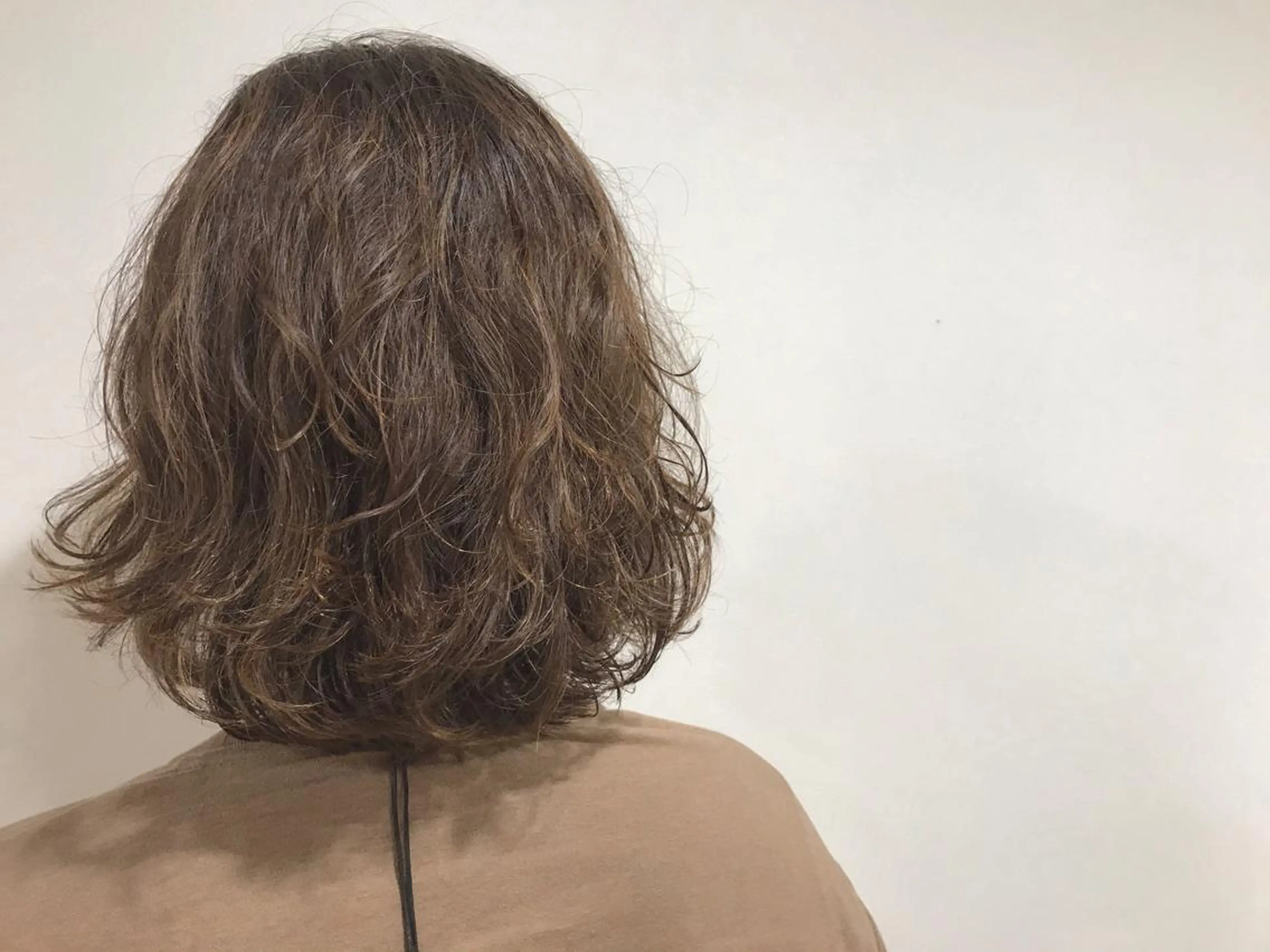 ショート カラー パーマ メンズ 暖色カラー🍊 ボブ🌿顔周りcutのヘアスタイル