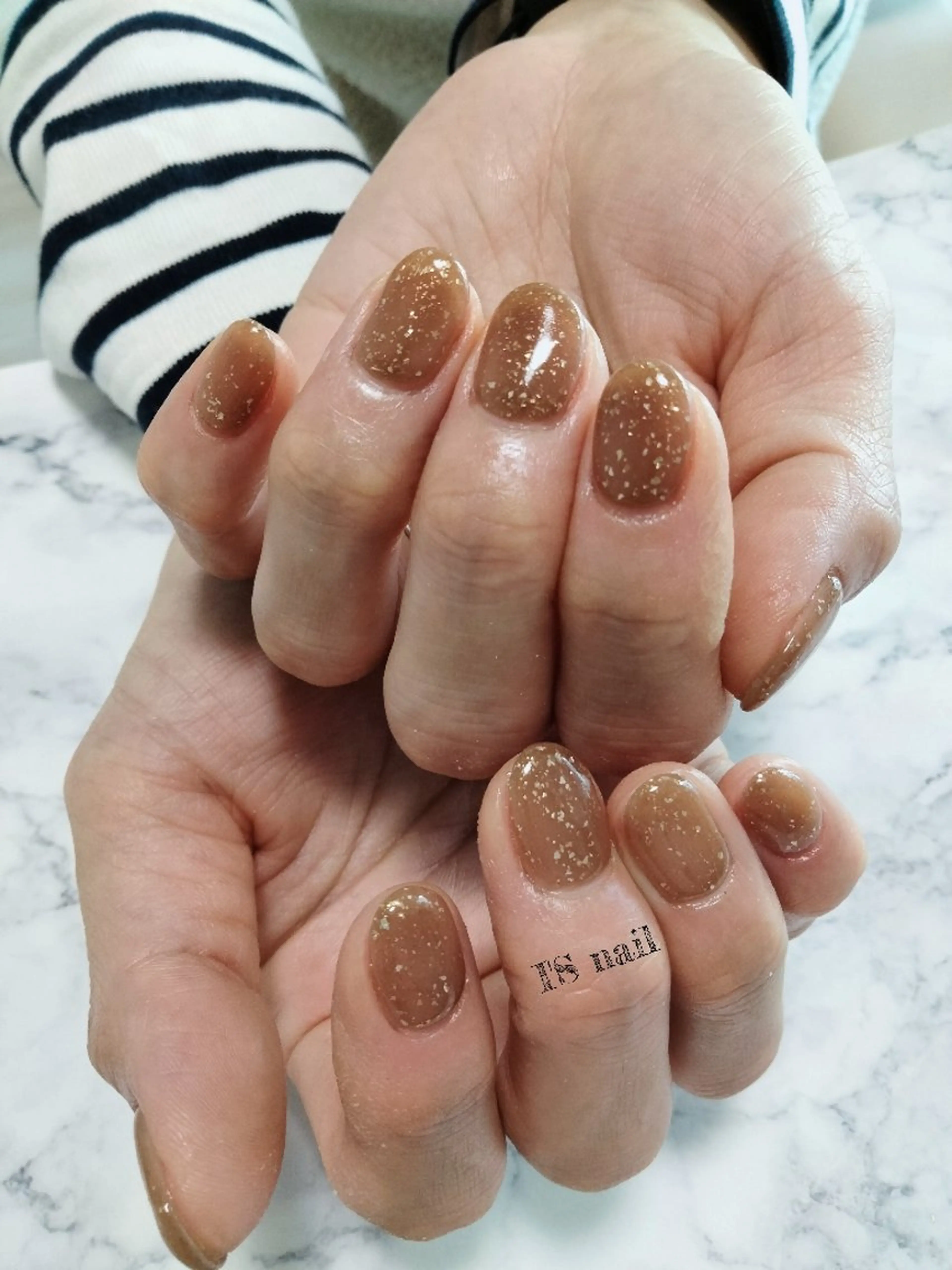 ネイル ワンカラーネイル ハンドネイル I'S nail 佐野のネイルデザイン