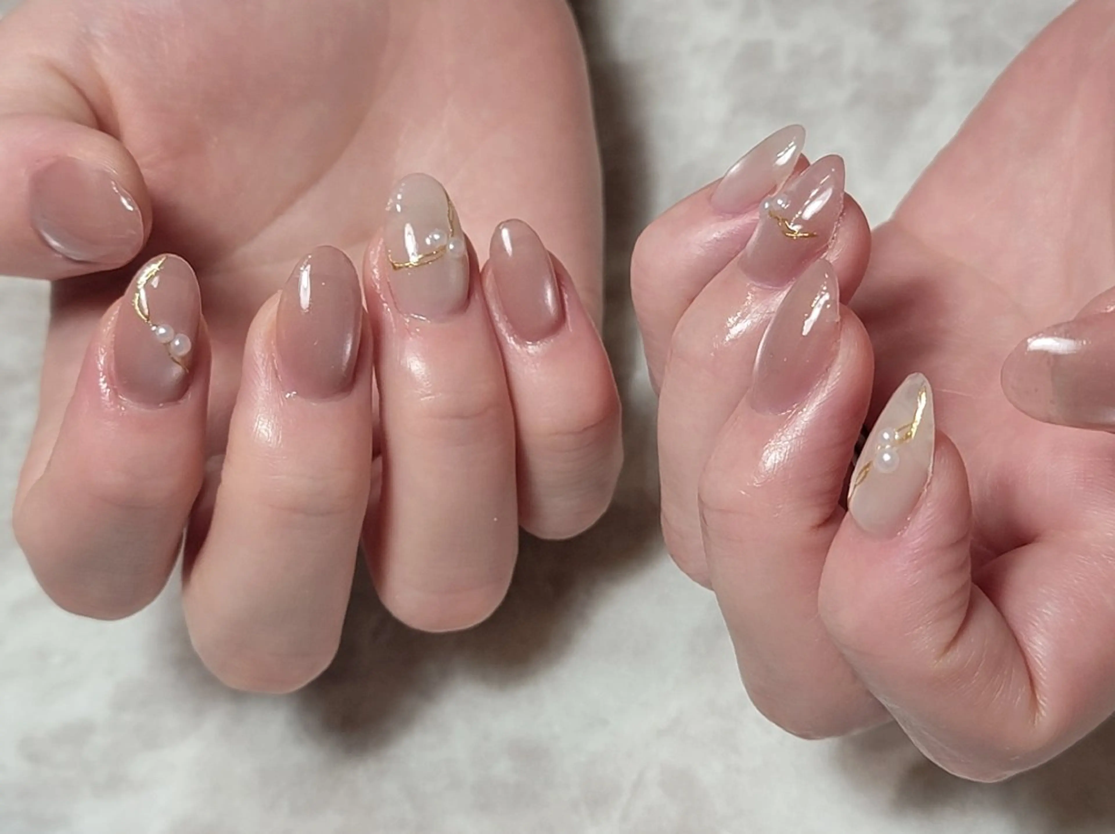 ネイル アートネイル ハンドネイル ネイル&巻き爪サロン 　AKnailのネイルデザイン