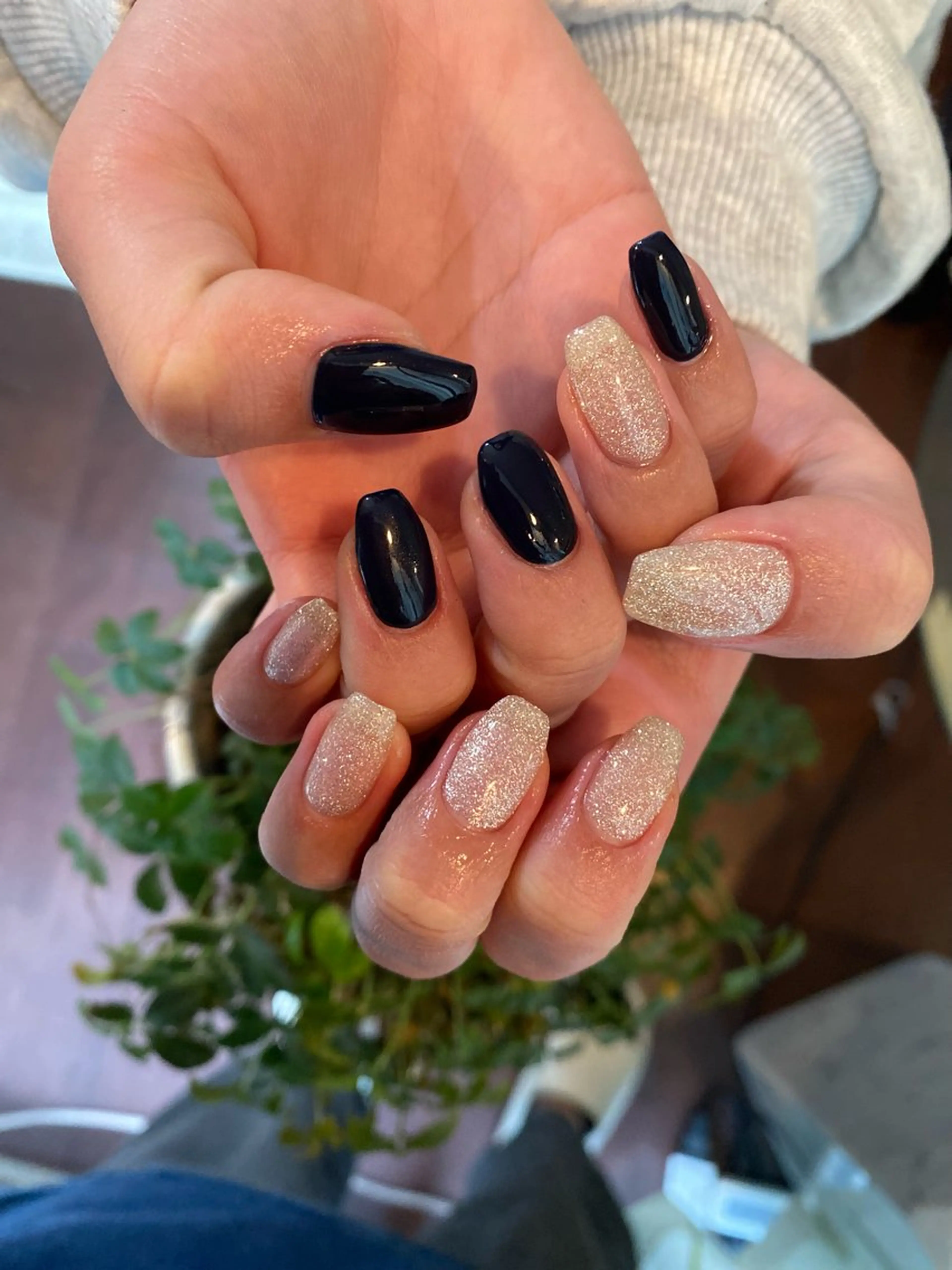 ネイル ハンドネイル crystal ⭐︎ colorのネイルデザイン