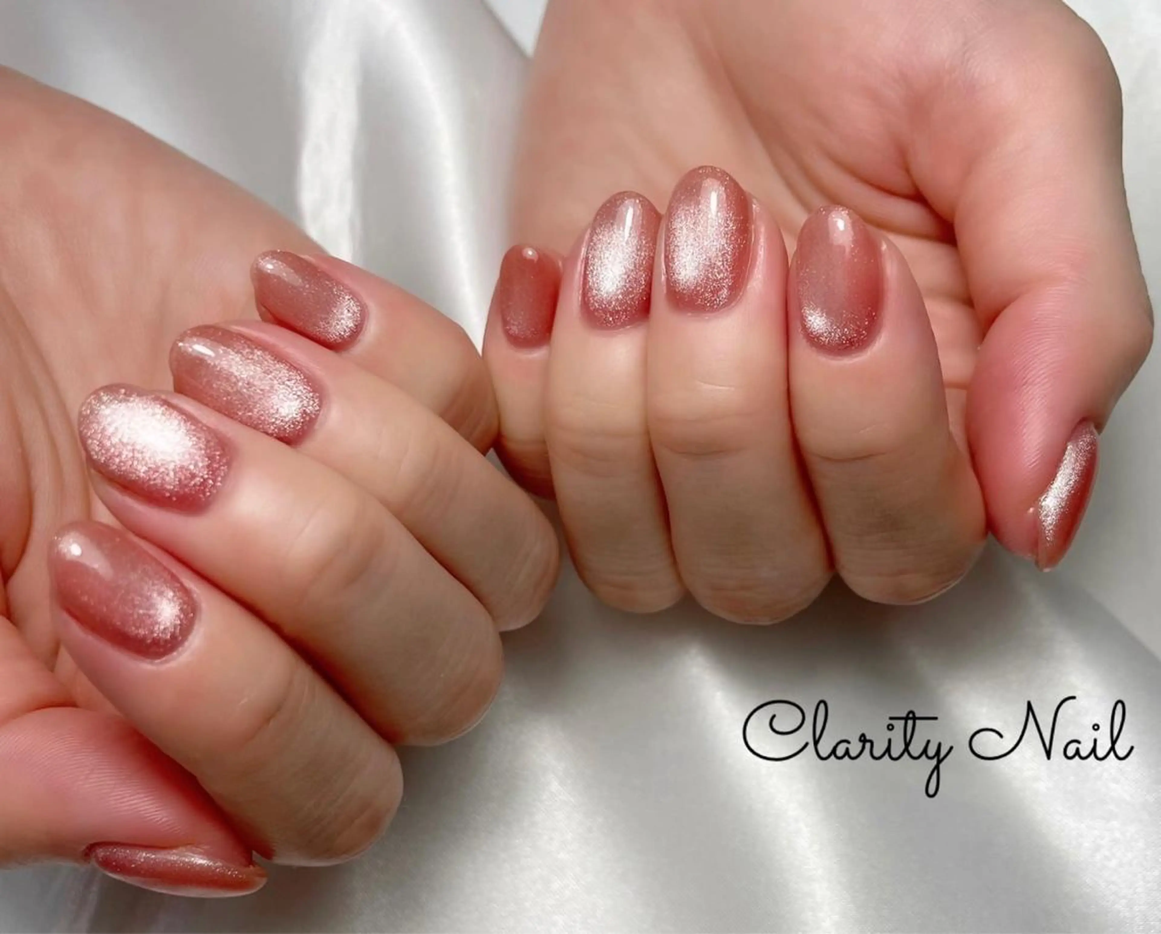 ネイル マグネットネイル ワンカラーネイル ハンドネイル Clarity Nailのネイルデザイン