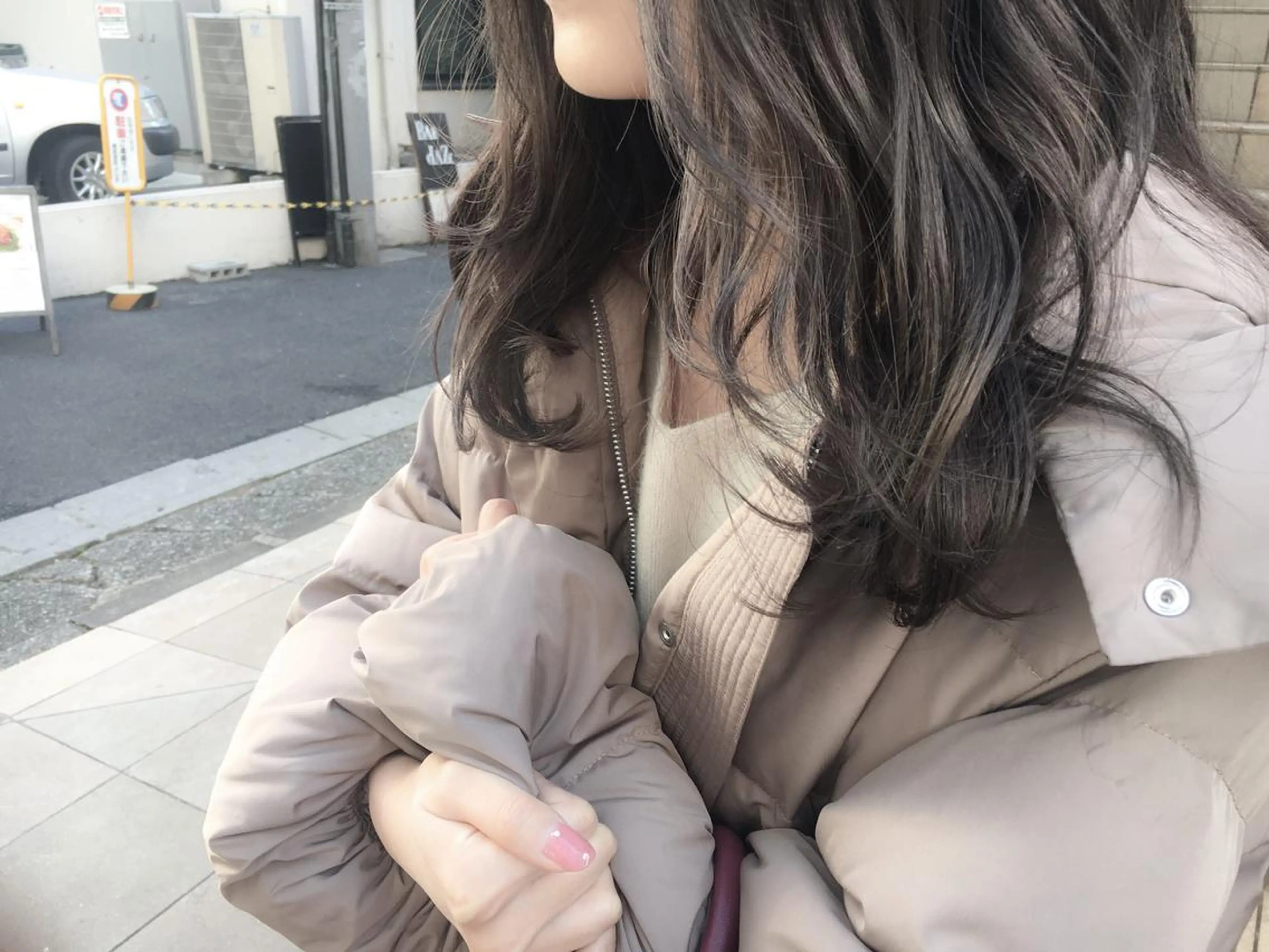 ロング カラー 北條 優輝のヘアスタイル