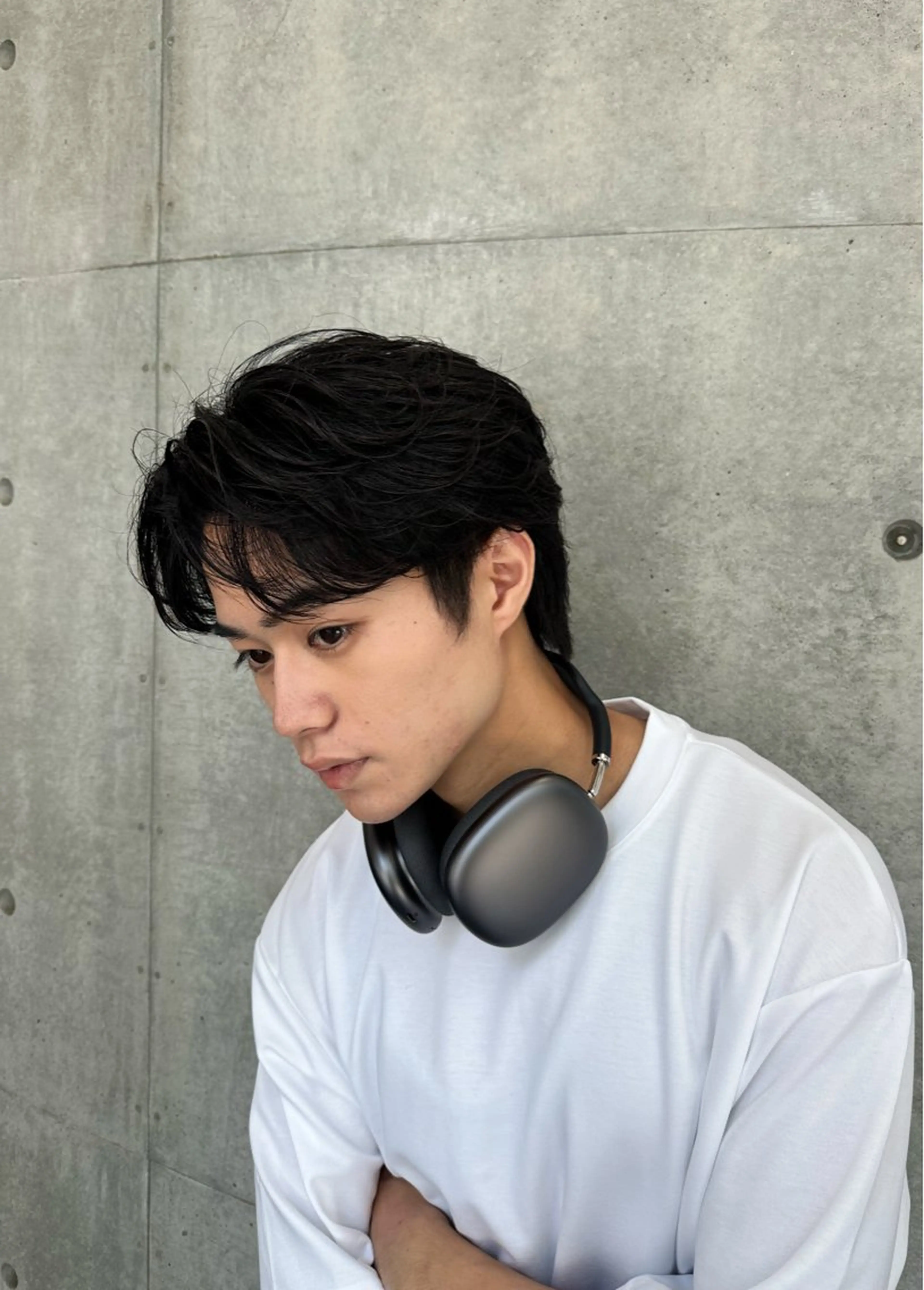 ✂️当日予約限定✂️メンズカット&フェザーパーマ&マイクロバブル&眉カットの写真