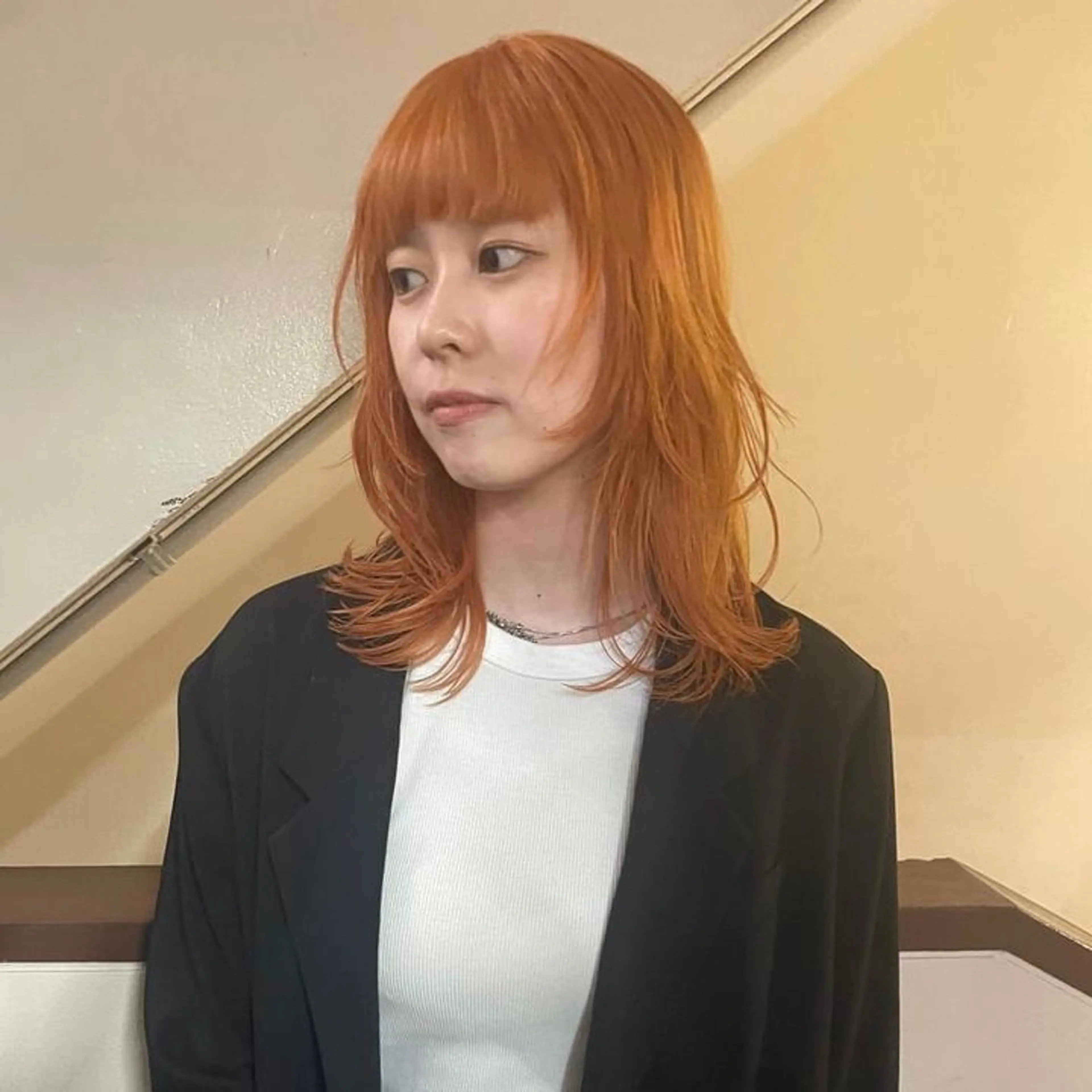 🍒カット＆ケアブリーチ＆カラー&2step treatment🍒 【縮毛矯正/ボブ/レイヤー/パーマ/ブリーチなし】の写真