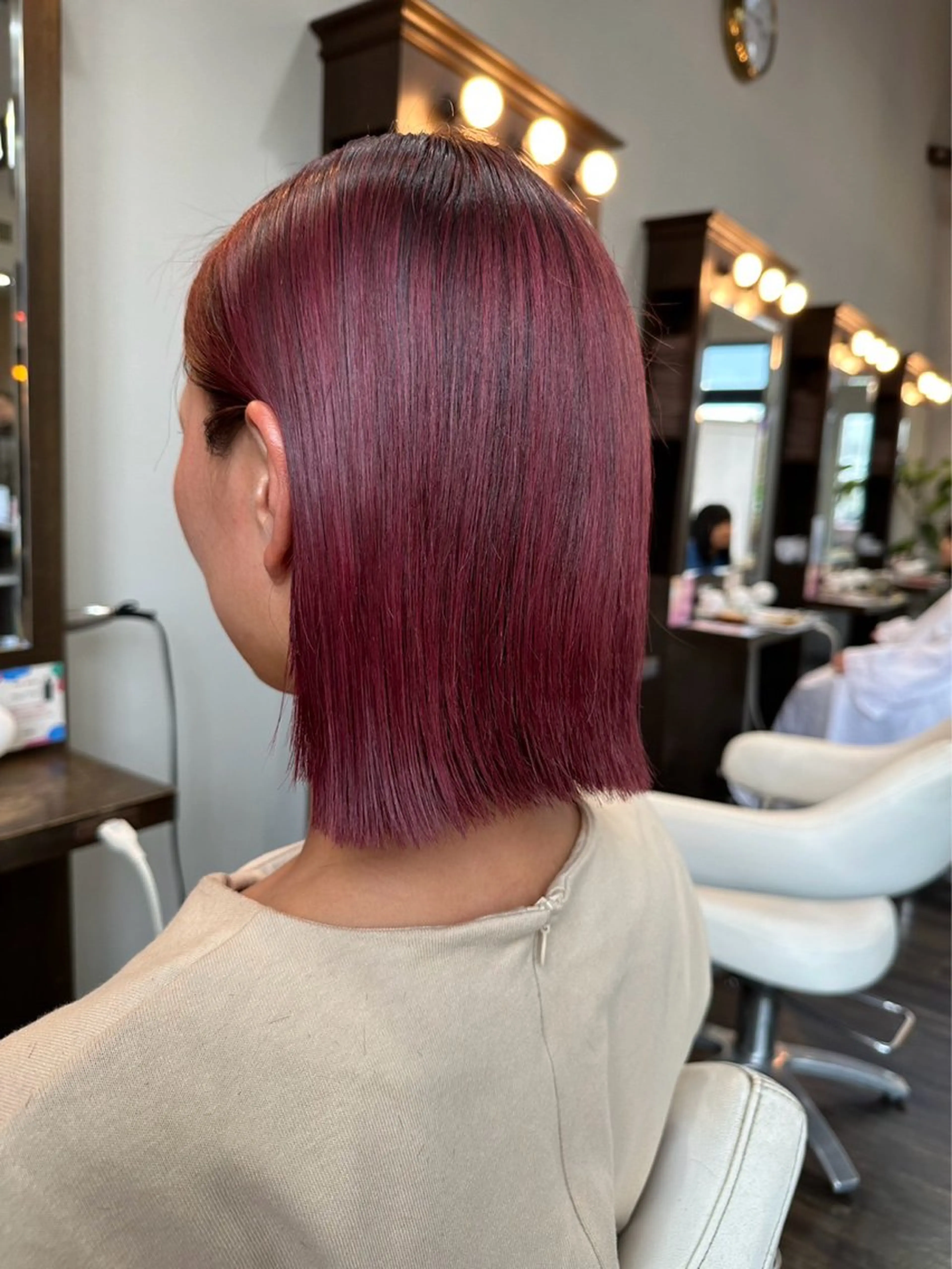 ミディアム 小島 草平のヘアスタイル