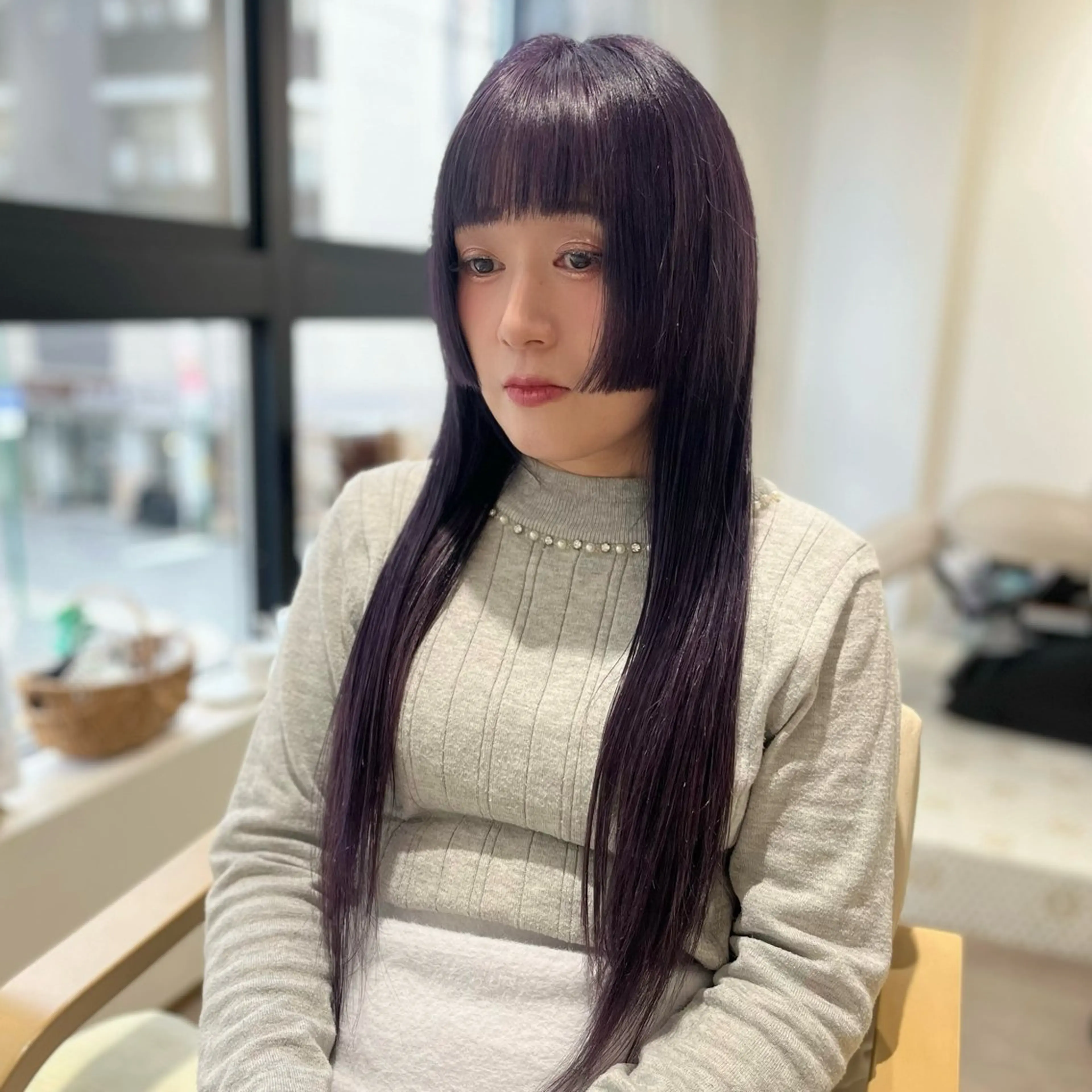 ロング ヘアカラー カラーモデル募集中 ‎🤍AMANE🤍のヘアスタイル