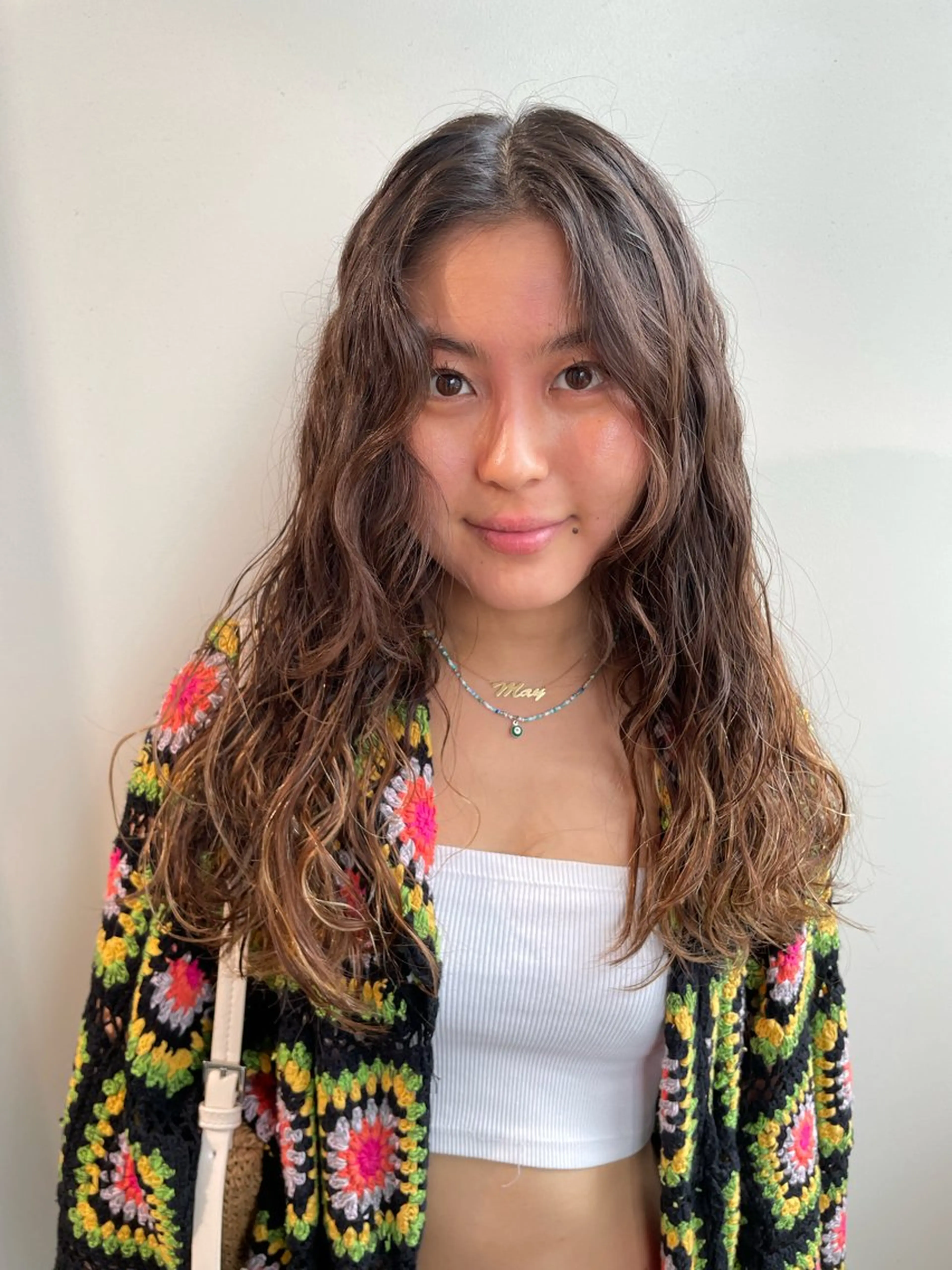 ロング パーマ 🎀レイヤー/パーマ カラー/ai🎀のヘアスタイル