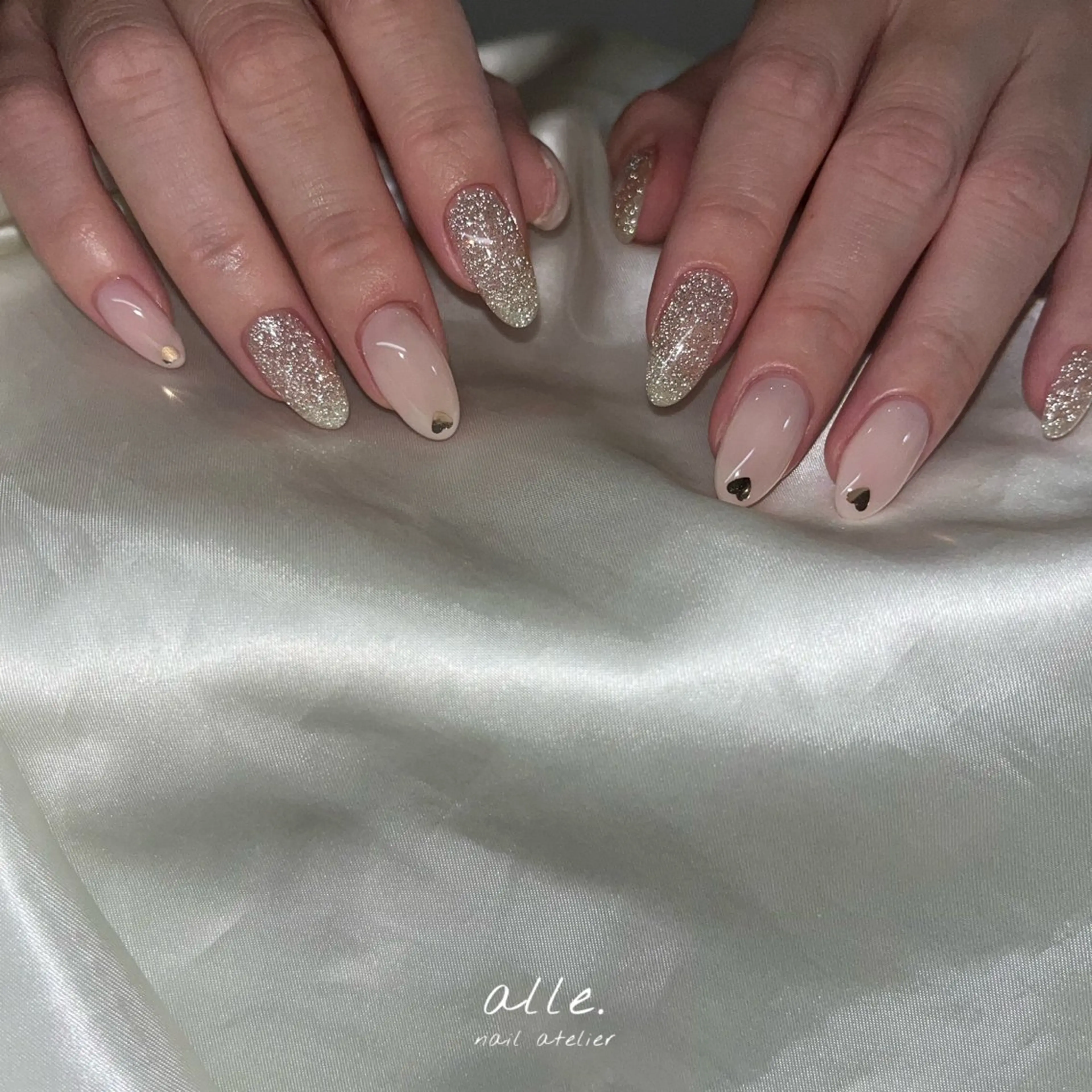 ネイル ハンドネイル atelier alle.のネイルデザイン